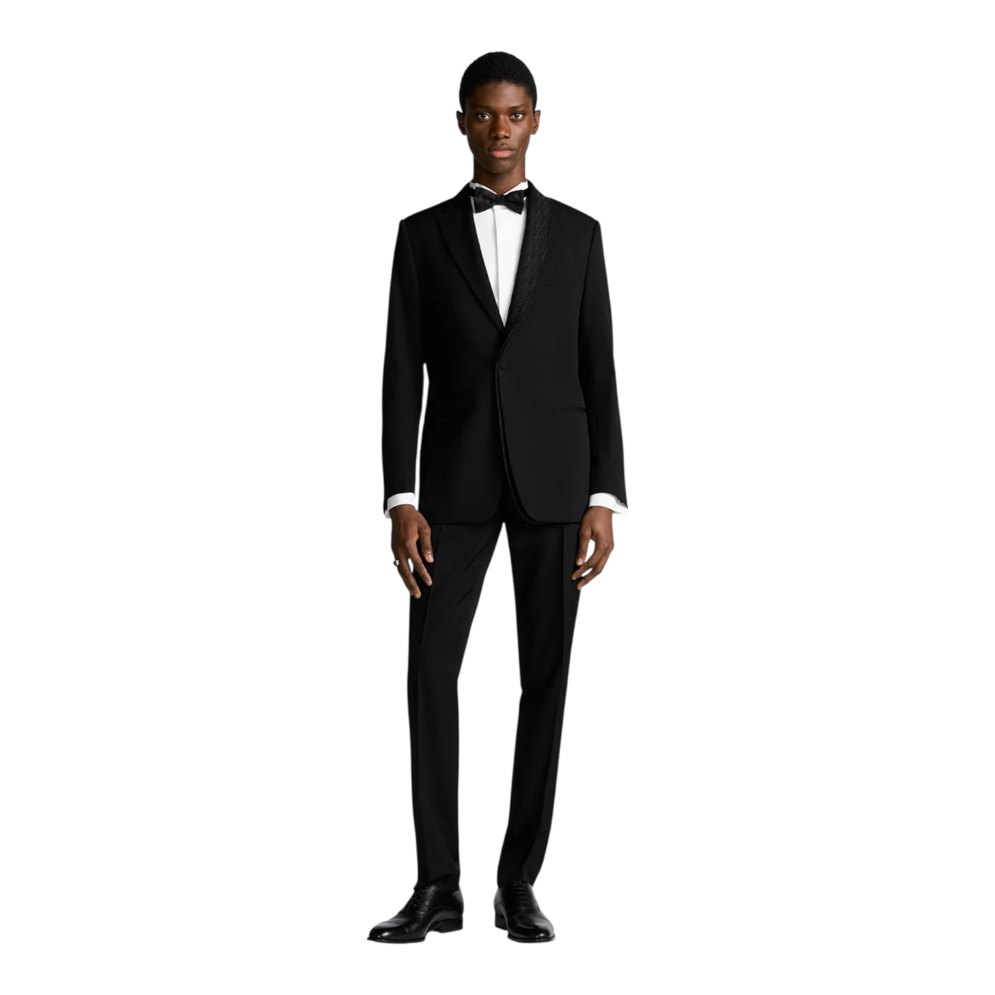 Jacket and Pants with Dior Oblique Asymmetric Shawl Collar