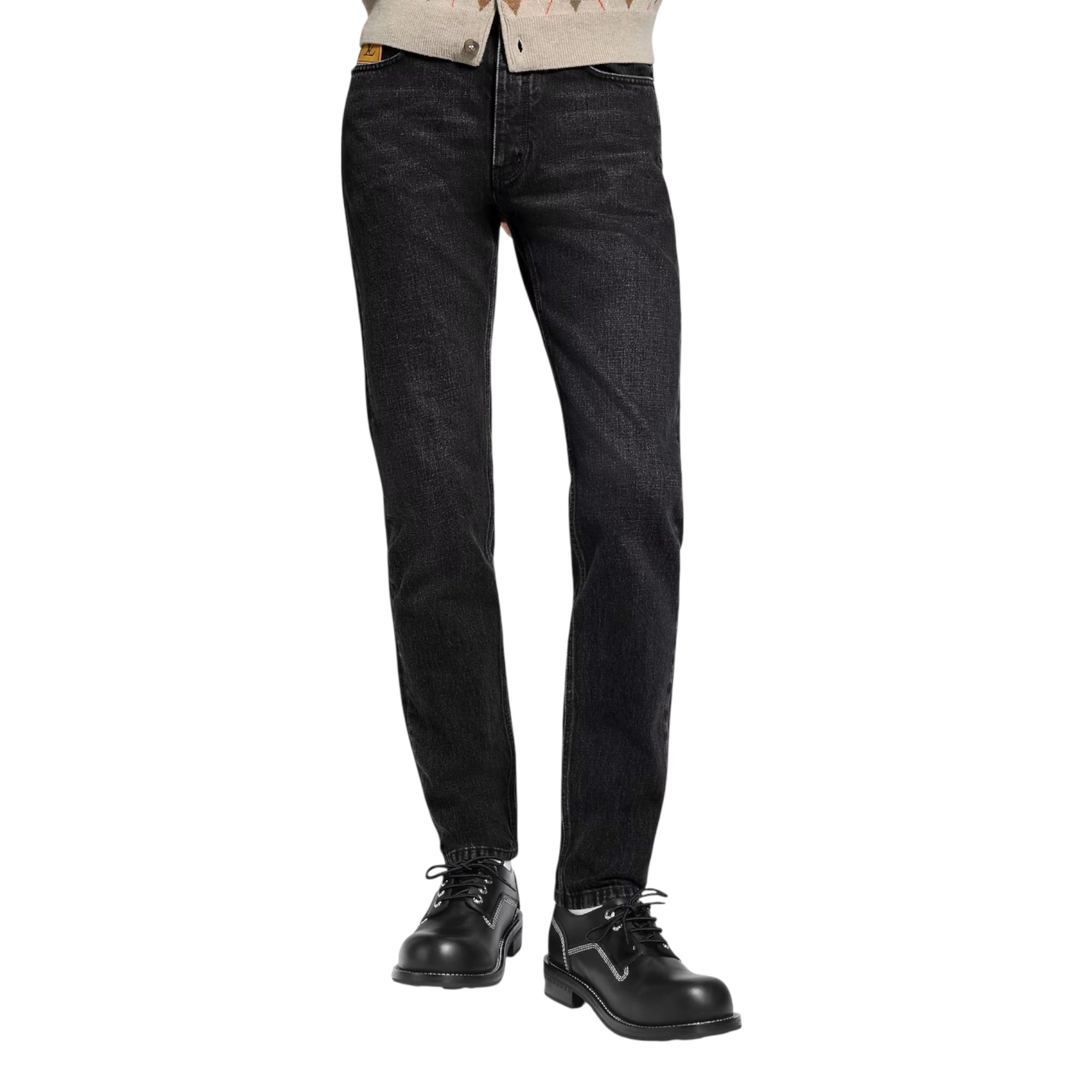 Slim Fit Denim Pants Lv