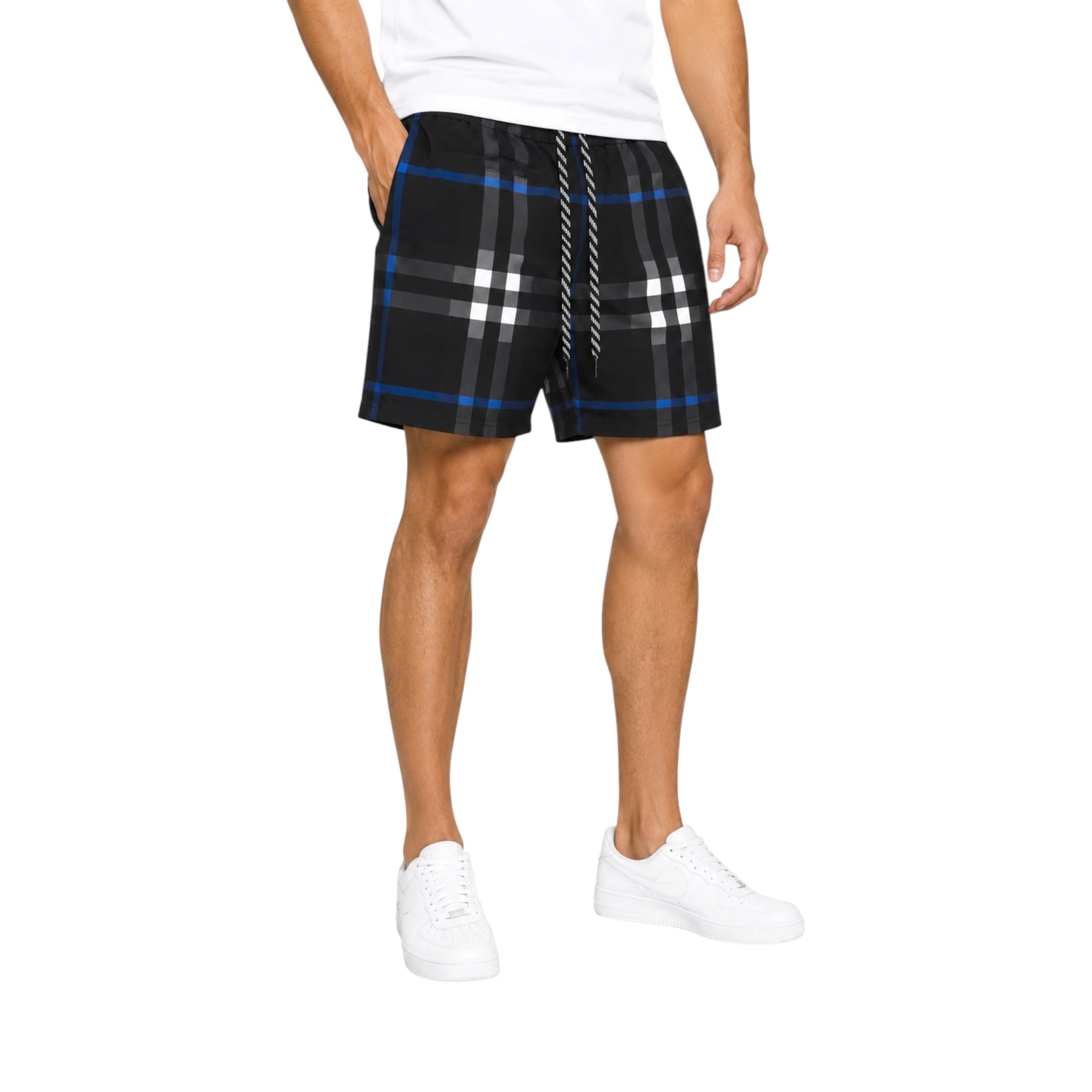 Burberry Check swim shorts