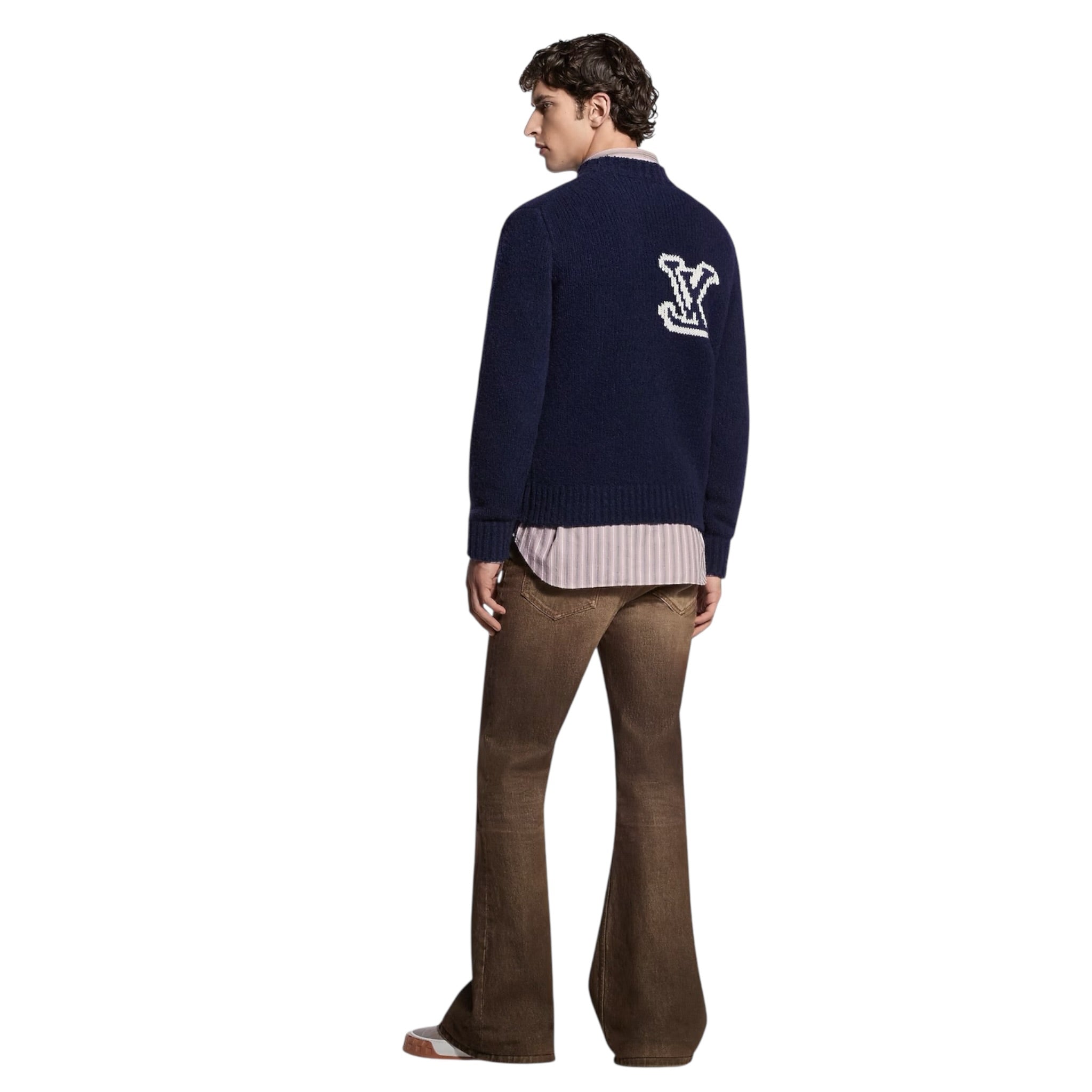 LV Intarsia Crewneck