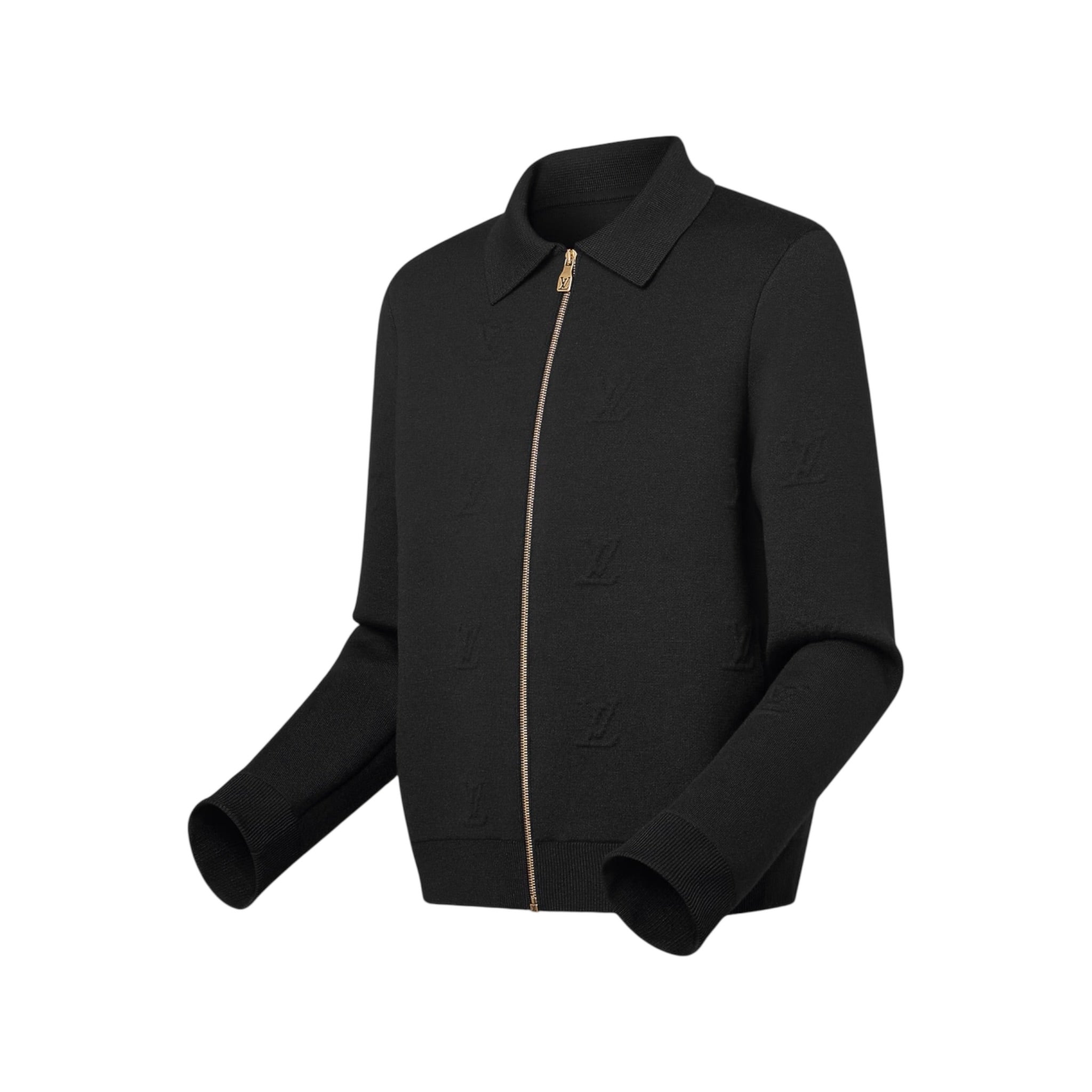 LV Blason Embossed Wool Blouson
