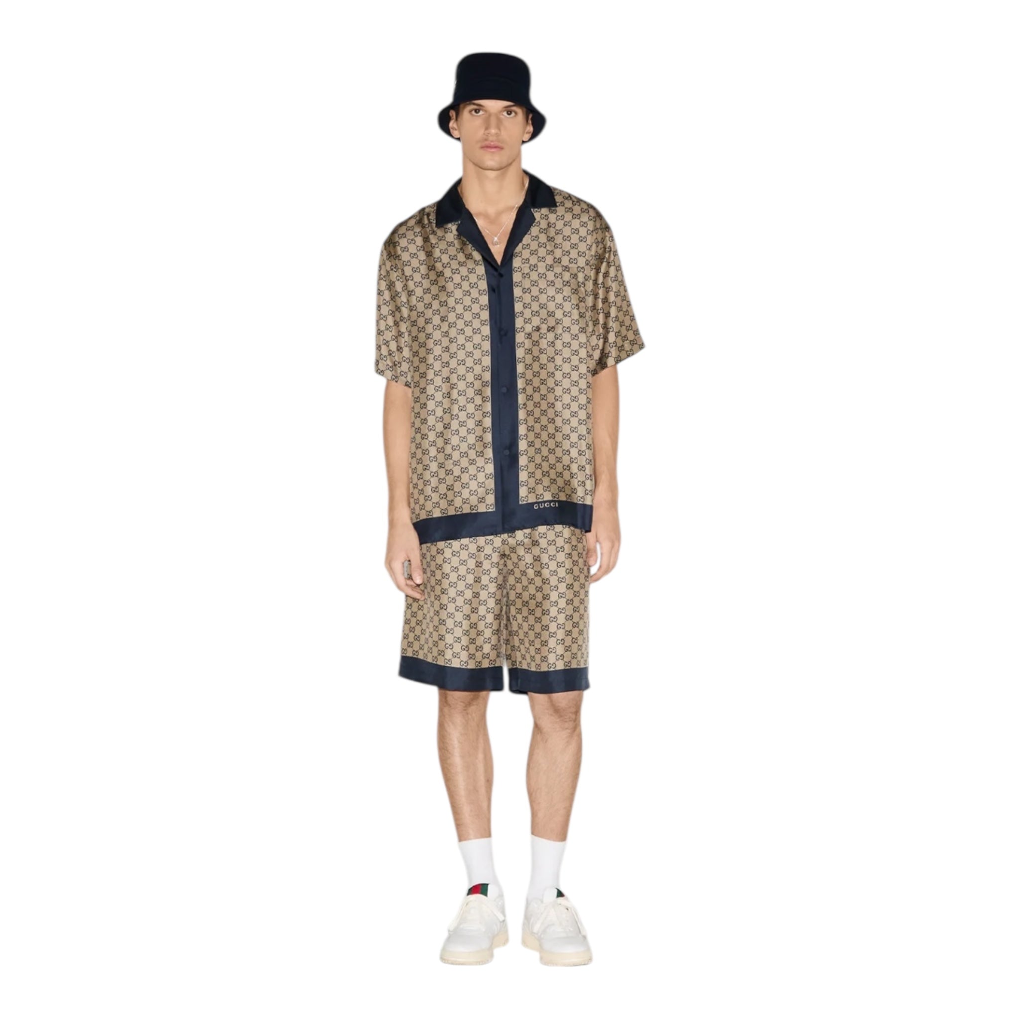 Printed Silk Gucci Set