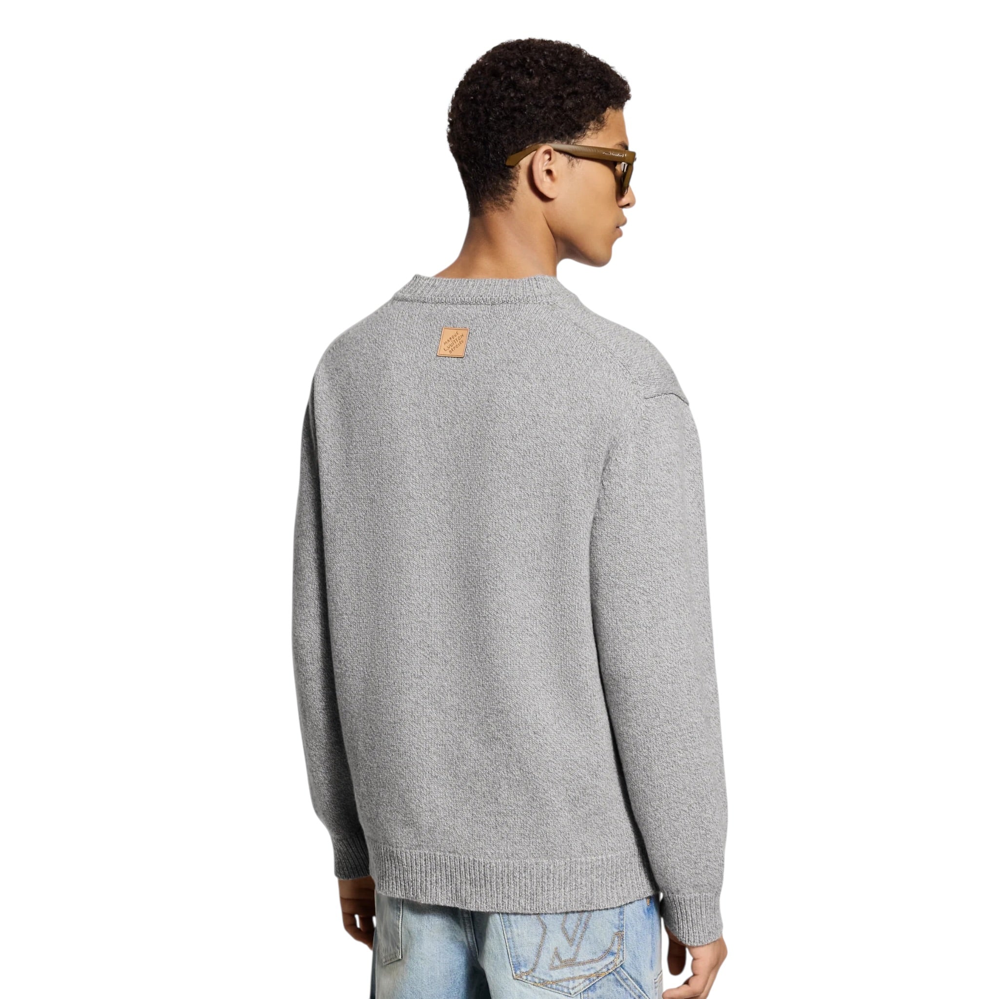 Chunky Wool-Cashmere Crewneck
