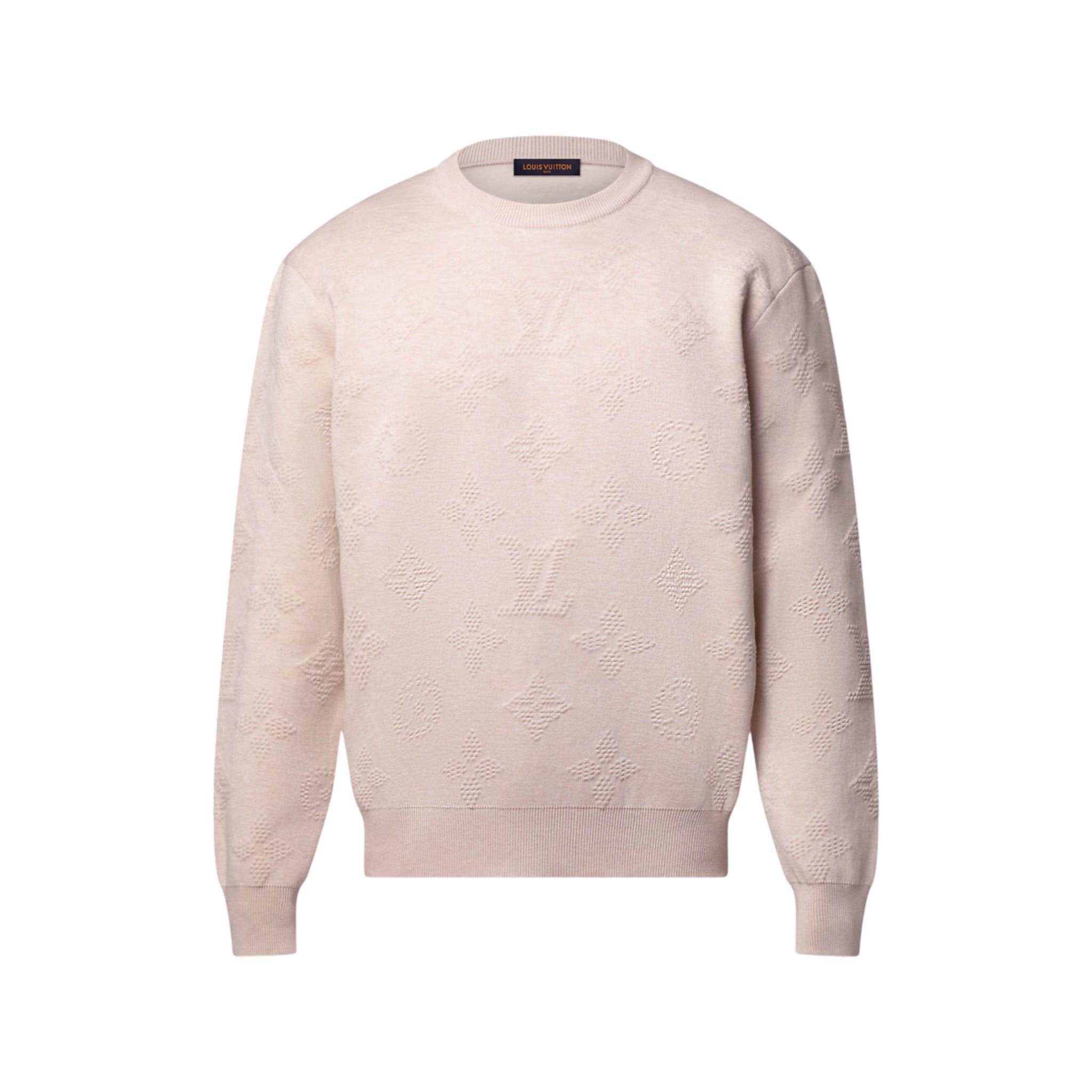 Monogram Embossed Pullover