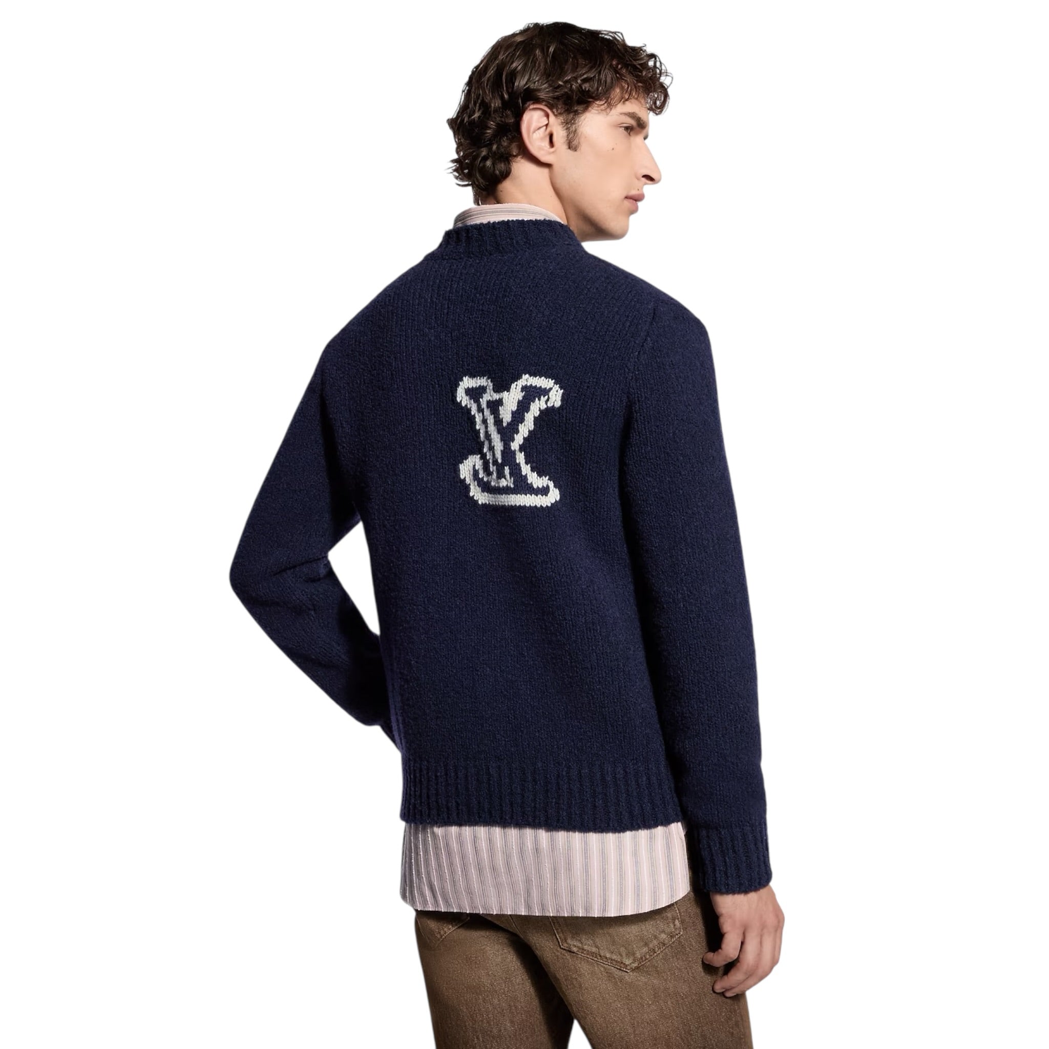 LV Intarsia Crewneck