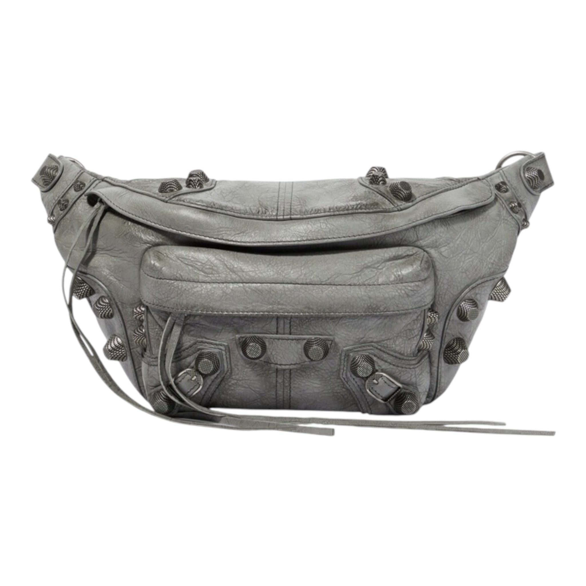 Balenciaga Le Cagole Studded Leather Belt Bag