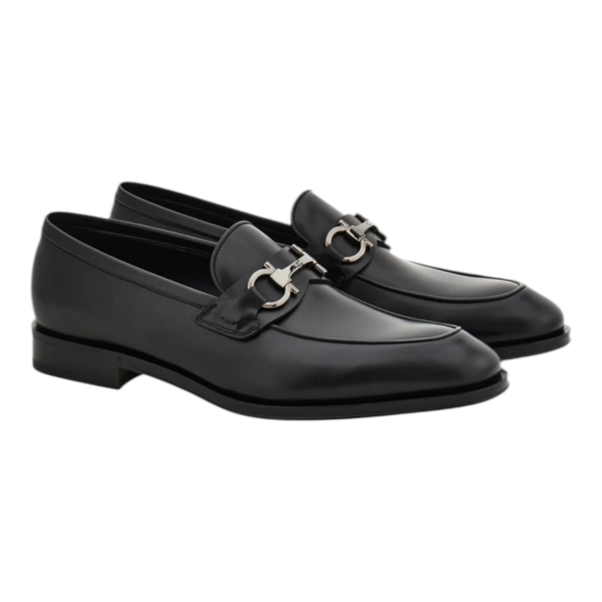 Loafer with Gancini buckle
