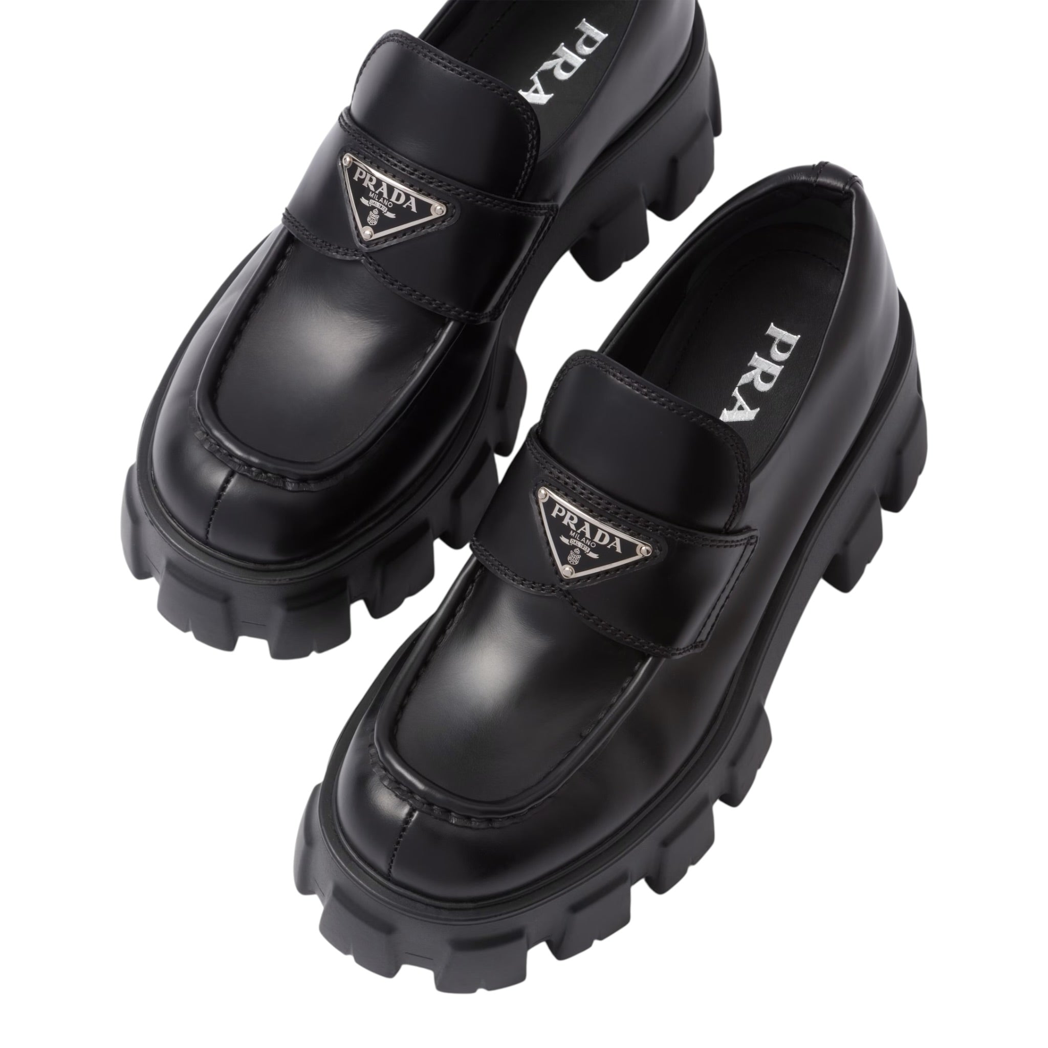 Prada Leather Loafers
