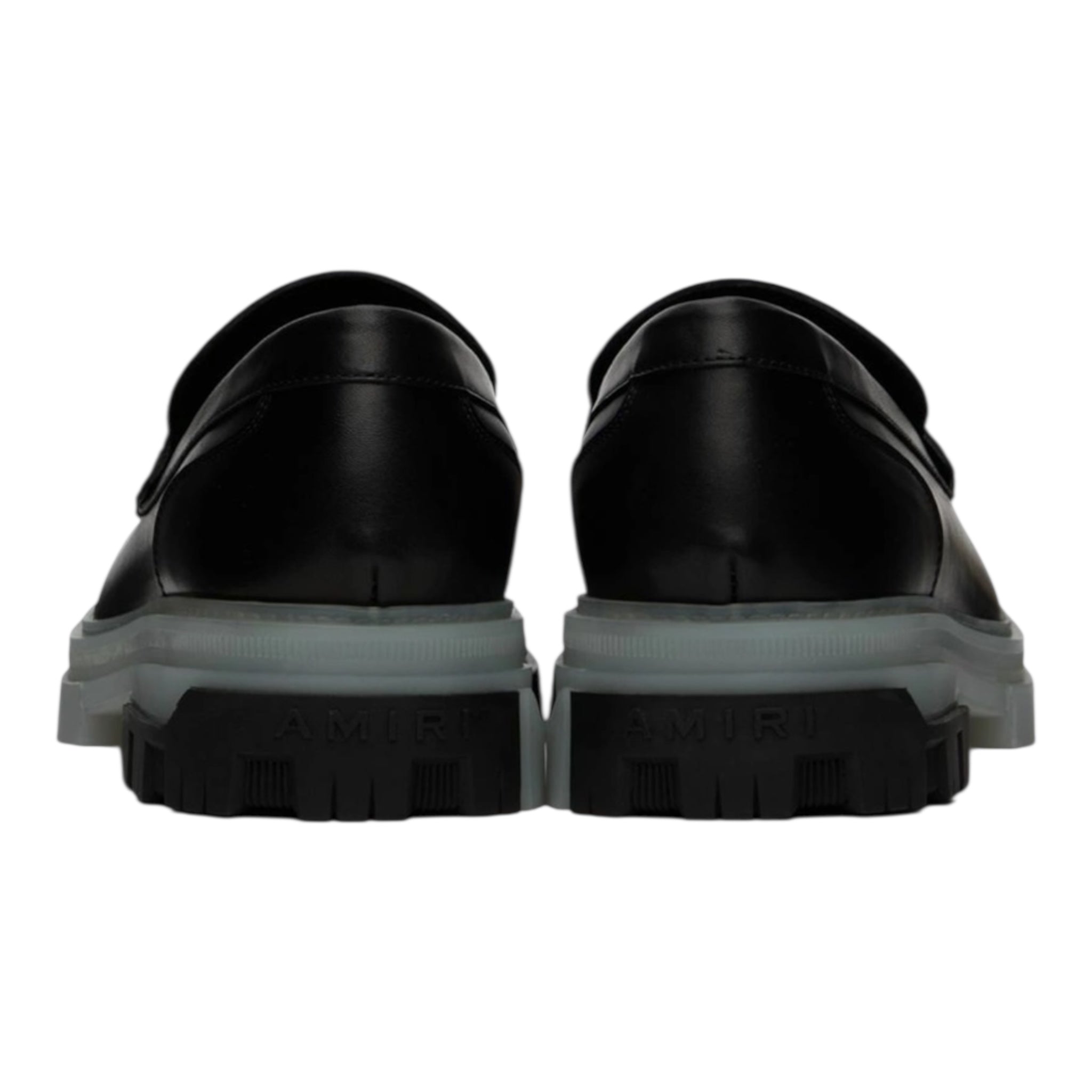 AMIRI Black Military Slip-On Loafers