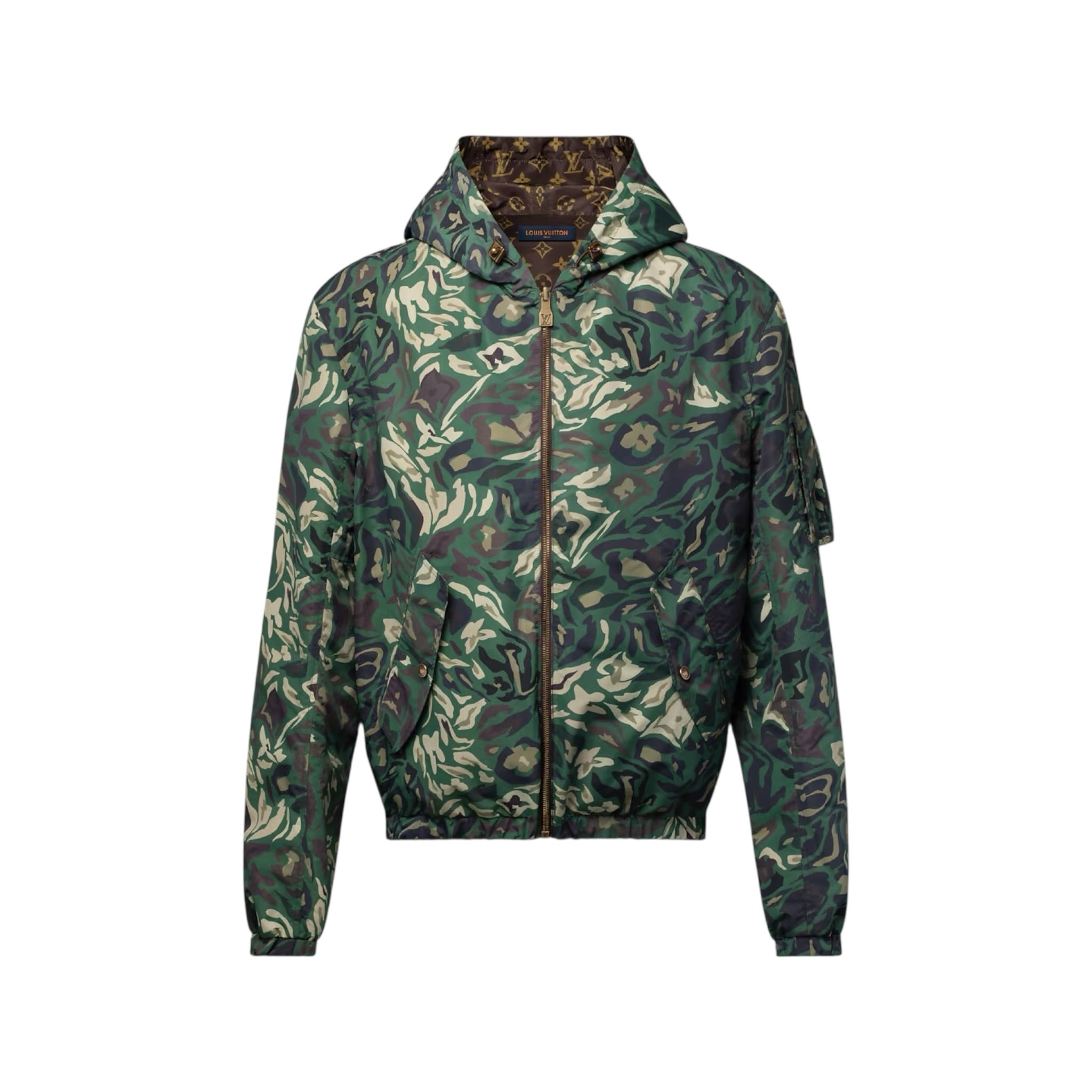Monogram Reversible Windbreaker
