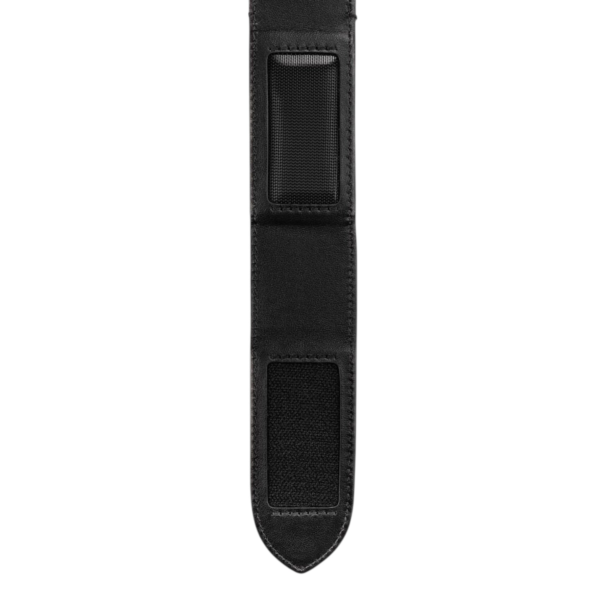 Loubi Belt - Calf leather and spikes - Black