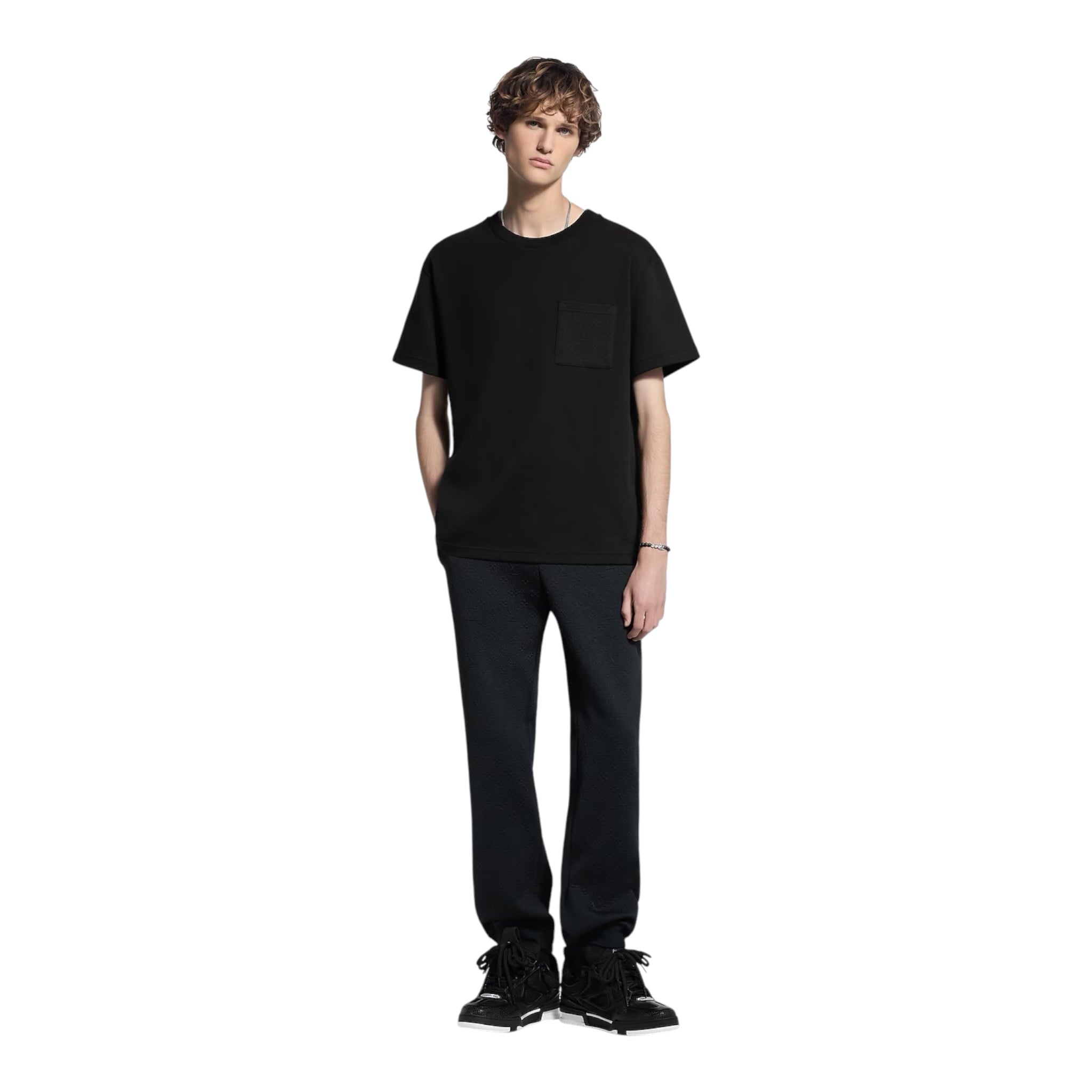 Pique Cotton T-Shirt