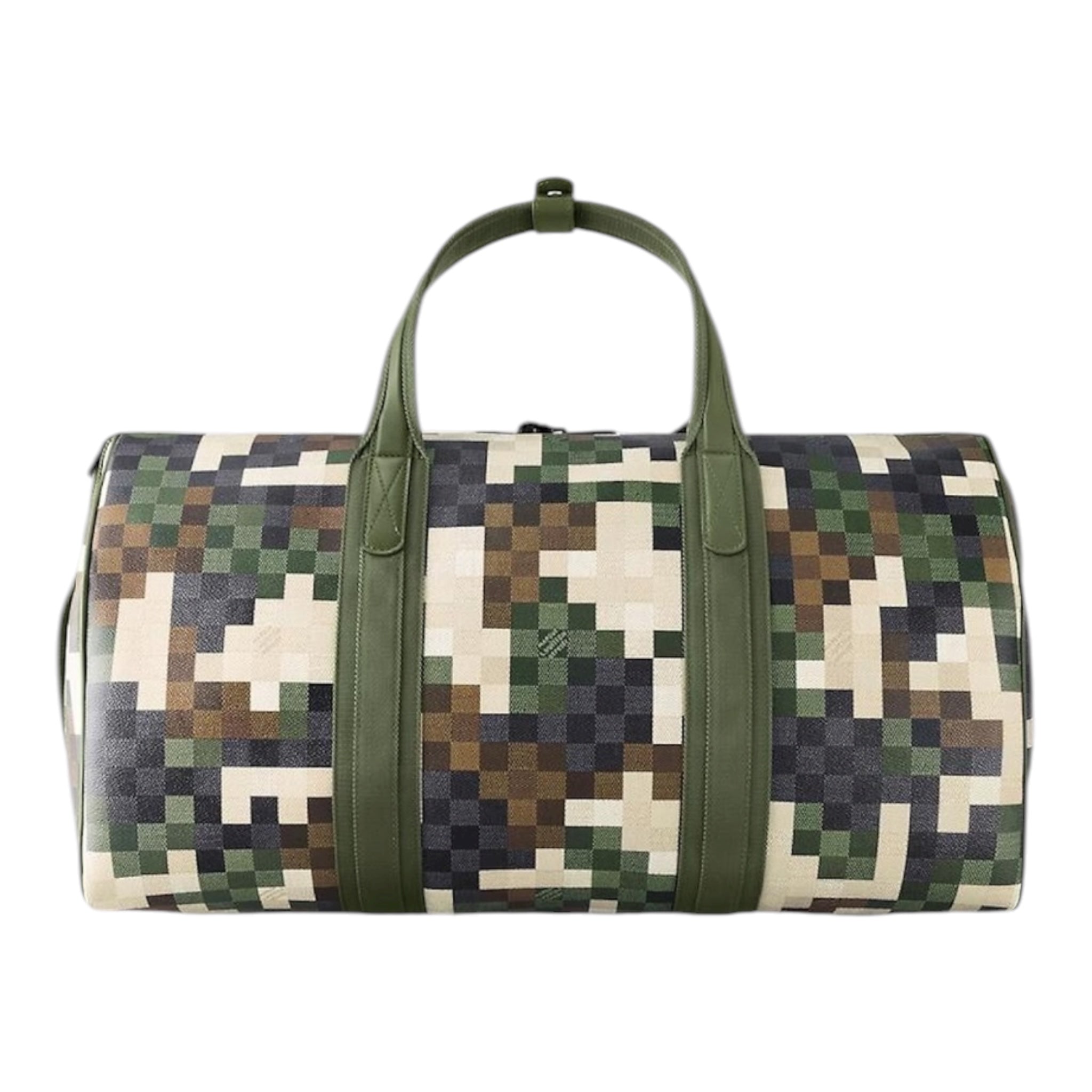 Abbesses Louis Vuitton Lv Damouflage Trail Keepall 55 Green