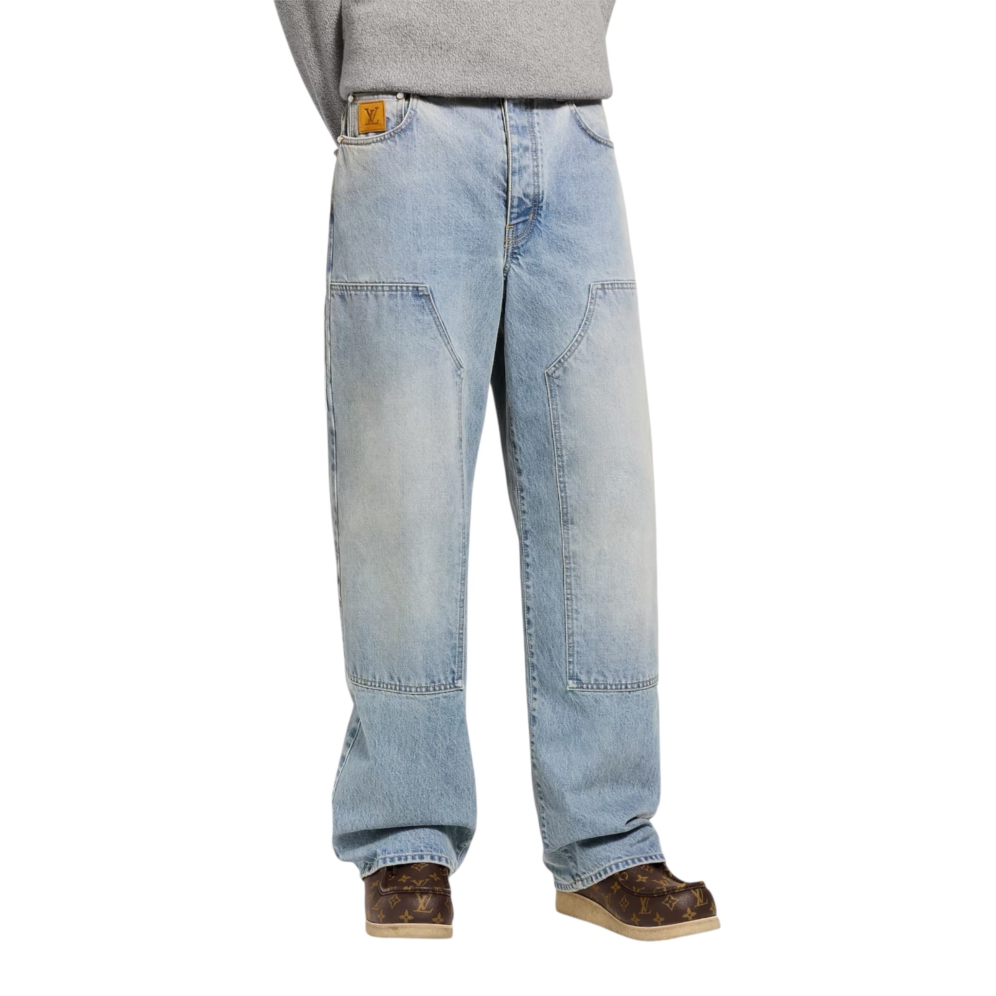 Denim Carpenter Pants
