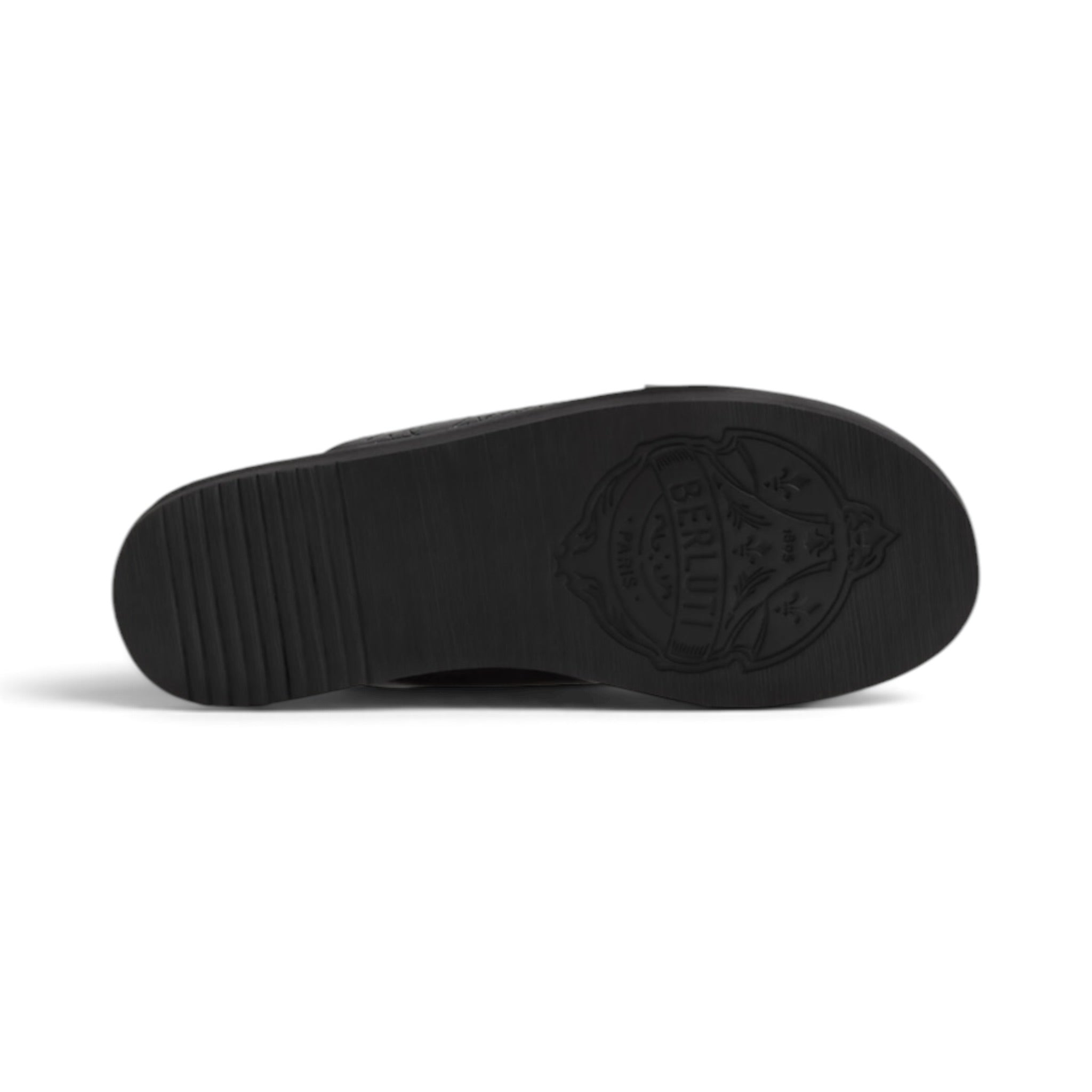 Berluti Sifnos Scritto Leather Sandal