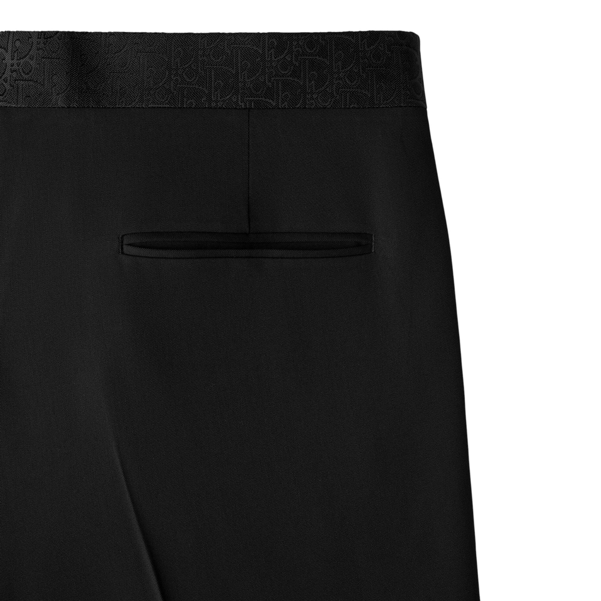 Jacket and Pants with Dior Oblique Asymmetric Shawl Collar