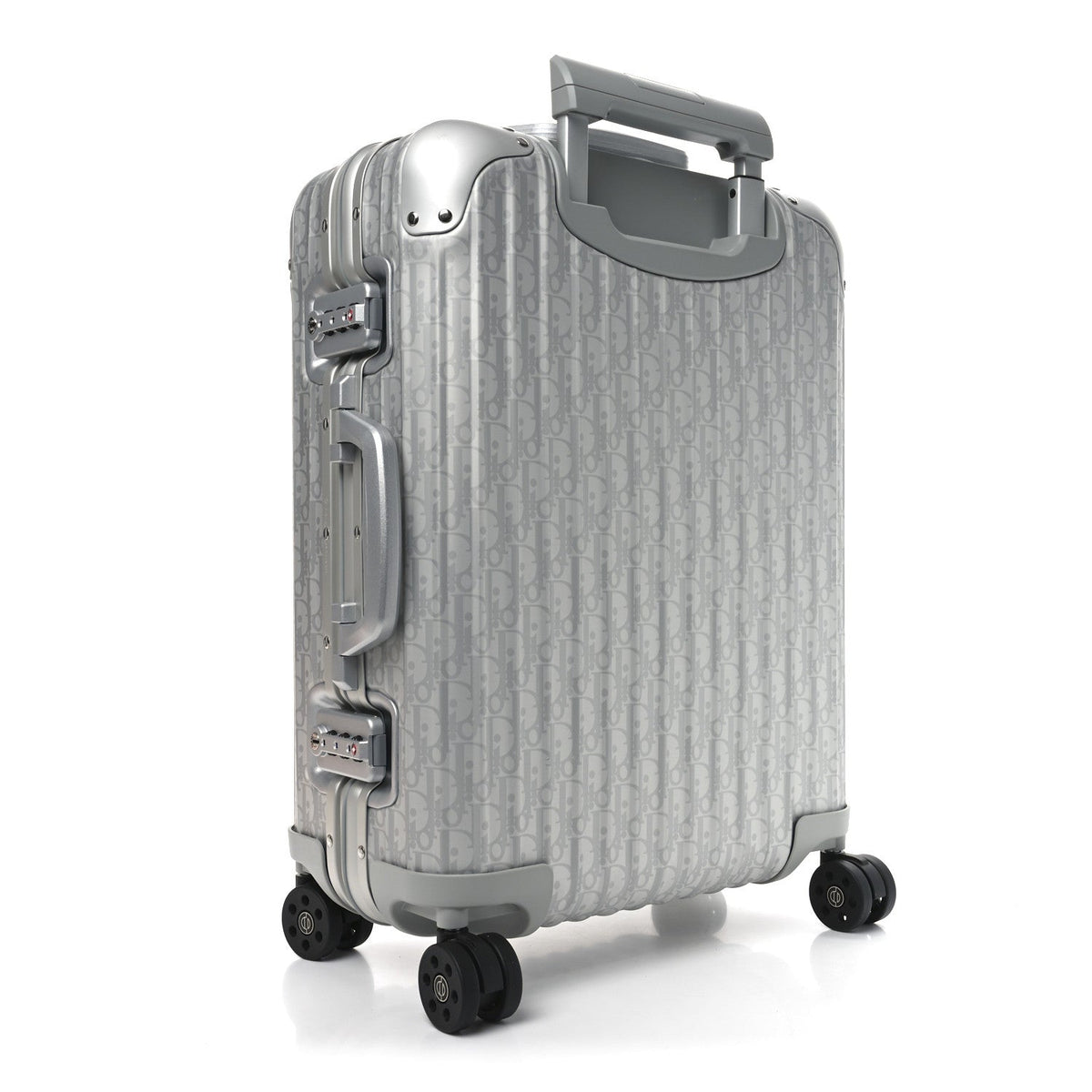 Christian Dior x RIMOWA Aluminum Gradient Cabin Luggage Silver — view 2