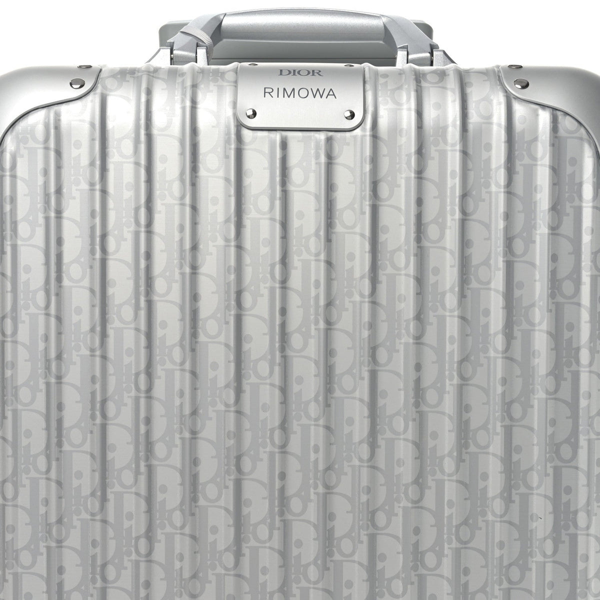 Christian Dior x RIMOWA Aluminum Gradient Cabin Luggage Silver — view 7