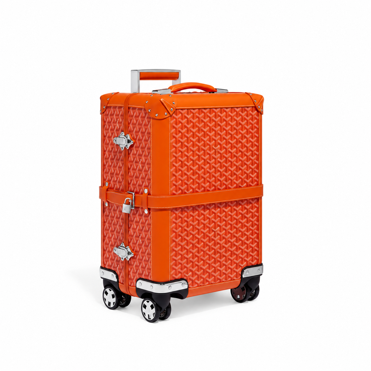 Goyard Bourget PM Trolley Case – Orange, product view 1 on white