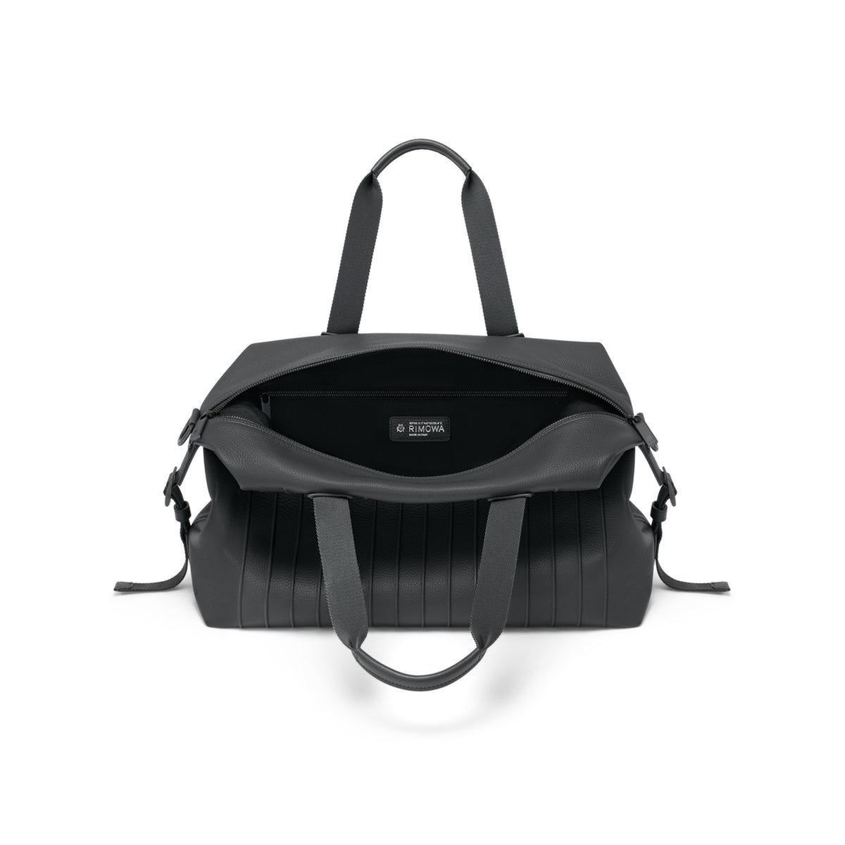 RIMOWA Never Still Leather Duffle Bag Medium — Anthracite grey — view 3