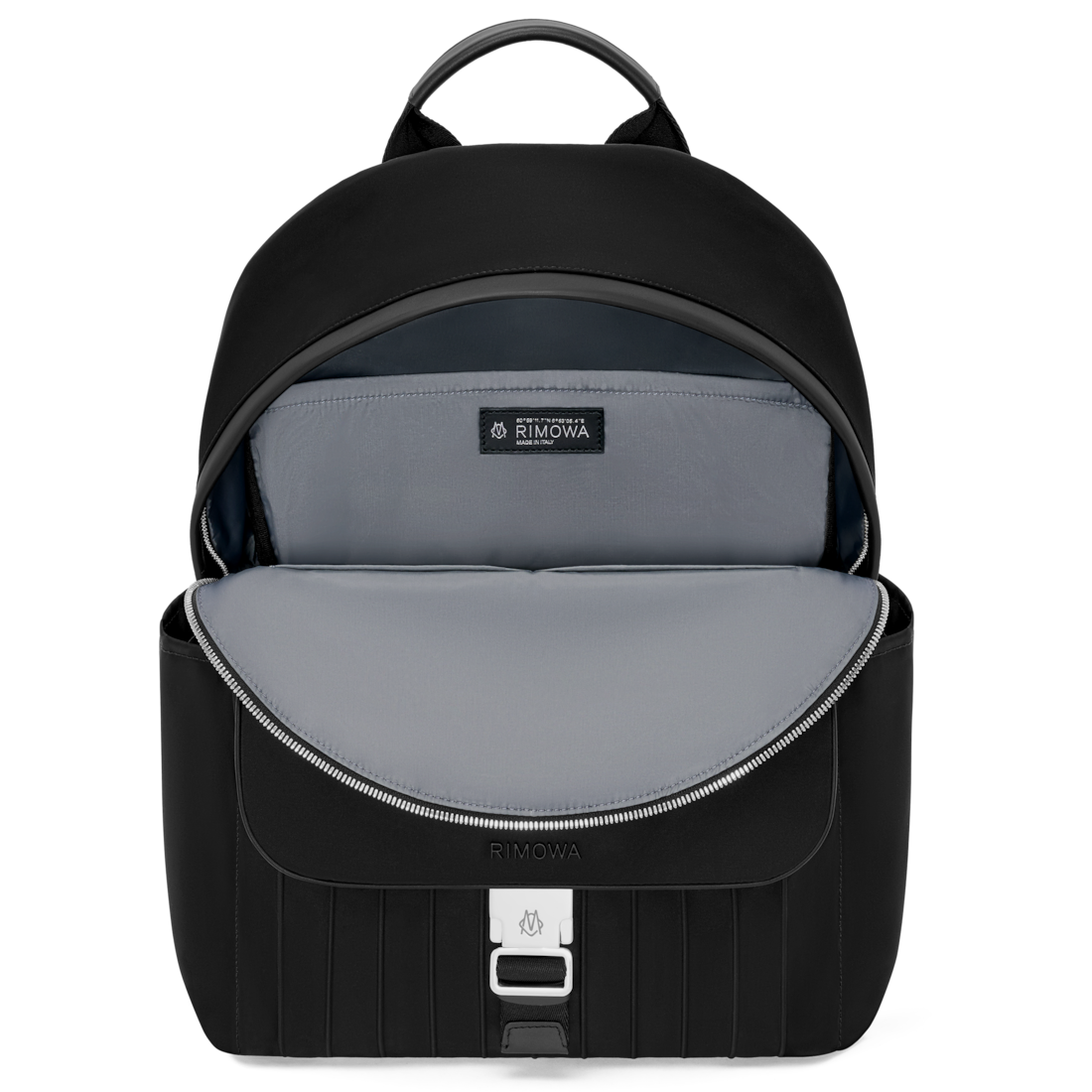 RIMOWA Never Still Nylon Zipped Backpack Medium — Black — view 4