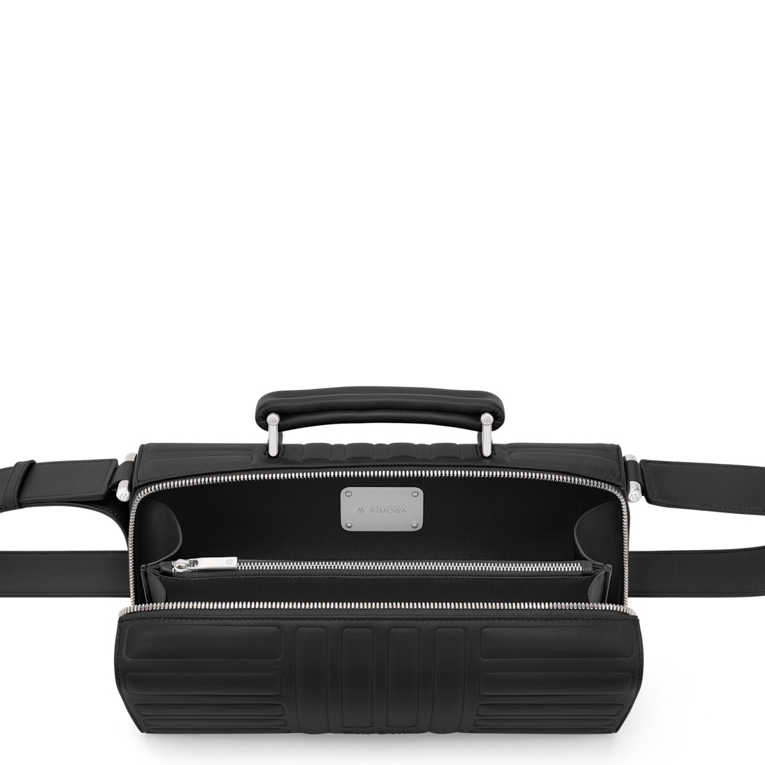 RIMOWA Groove Leather Cross-Body Bag Large — Black — view 3