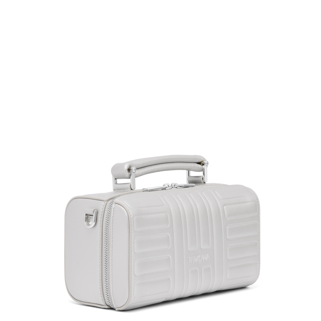 RIMOWA Groove Leather Cross-Body Bag Small — Silver — view 2