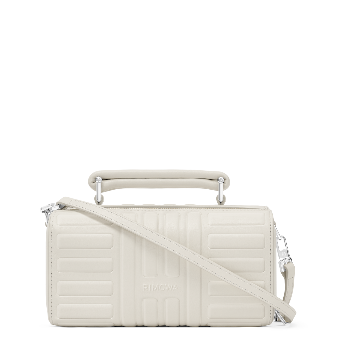 RIMOWA Groove Leather Cross-Body Bag Small — Chalk beige — view 1