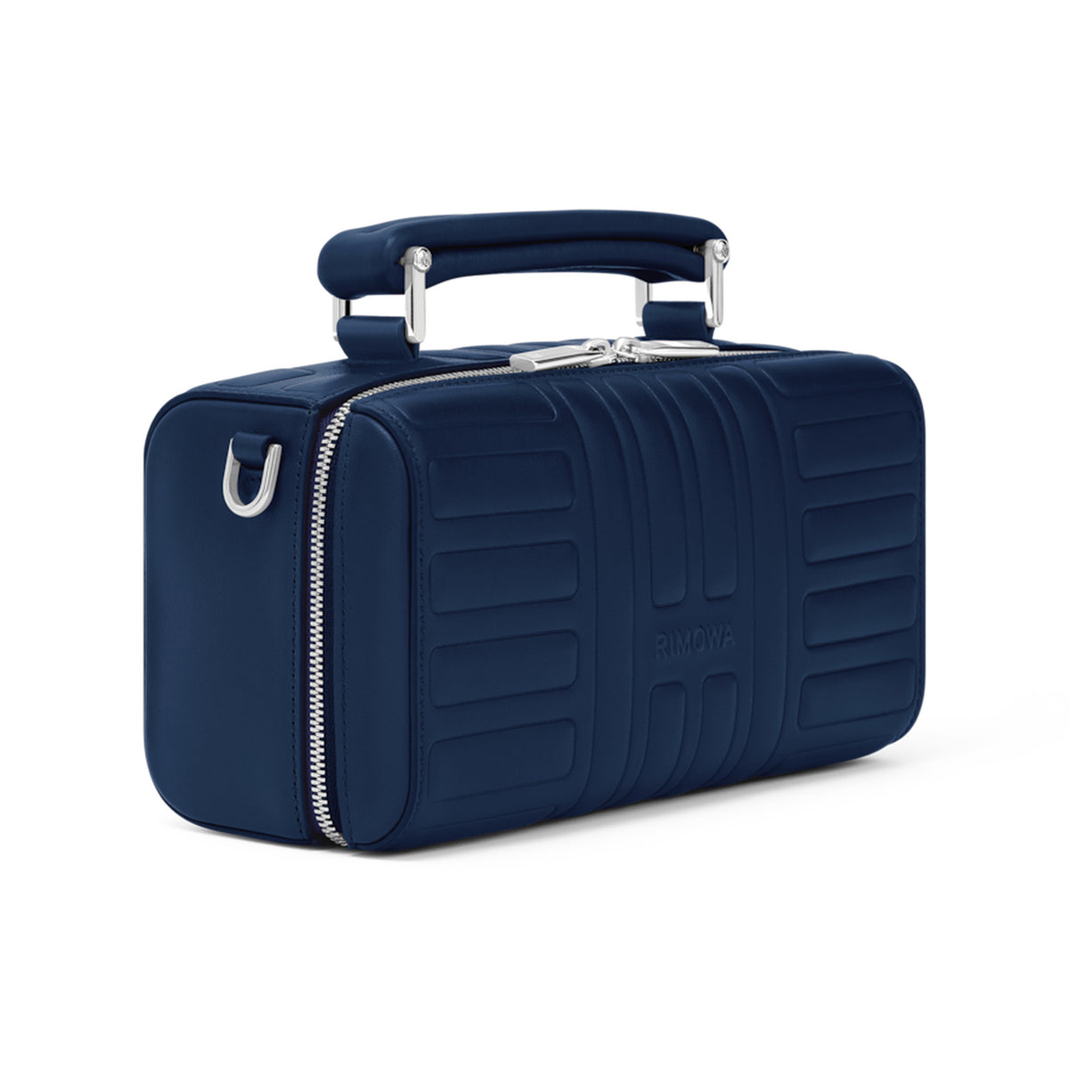 RIMOWA Groove Leather Cross-Body Bag Small — Ink Blue — view 2