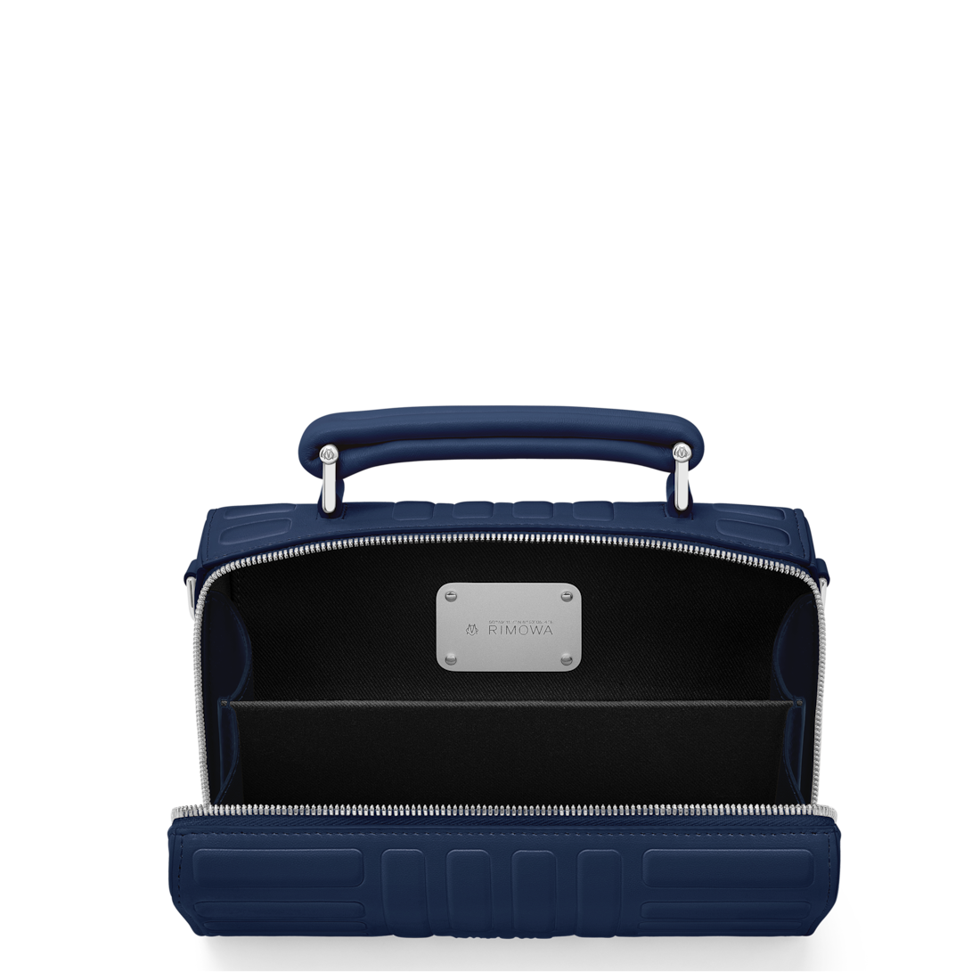 RIMOWA Groove Leather Cross-Body Bag Small — Ink Blue — view 4