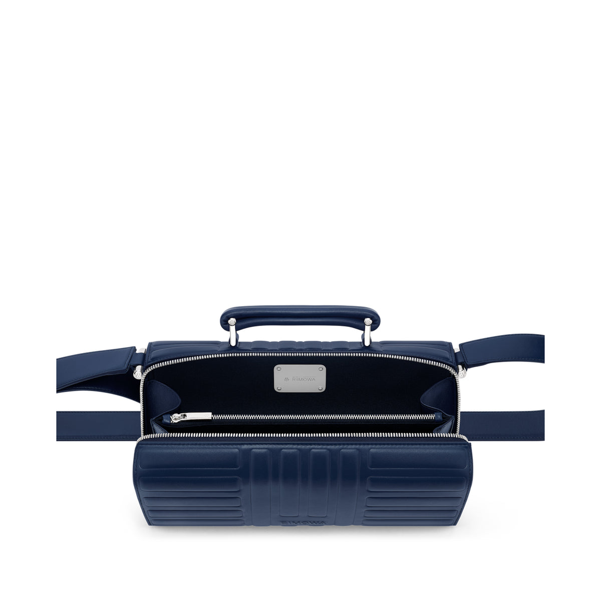 RIMOWA Groove Leather Cross-Body Bag Large — Ink Blue — view 3