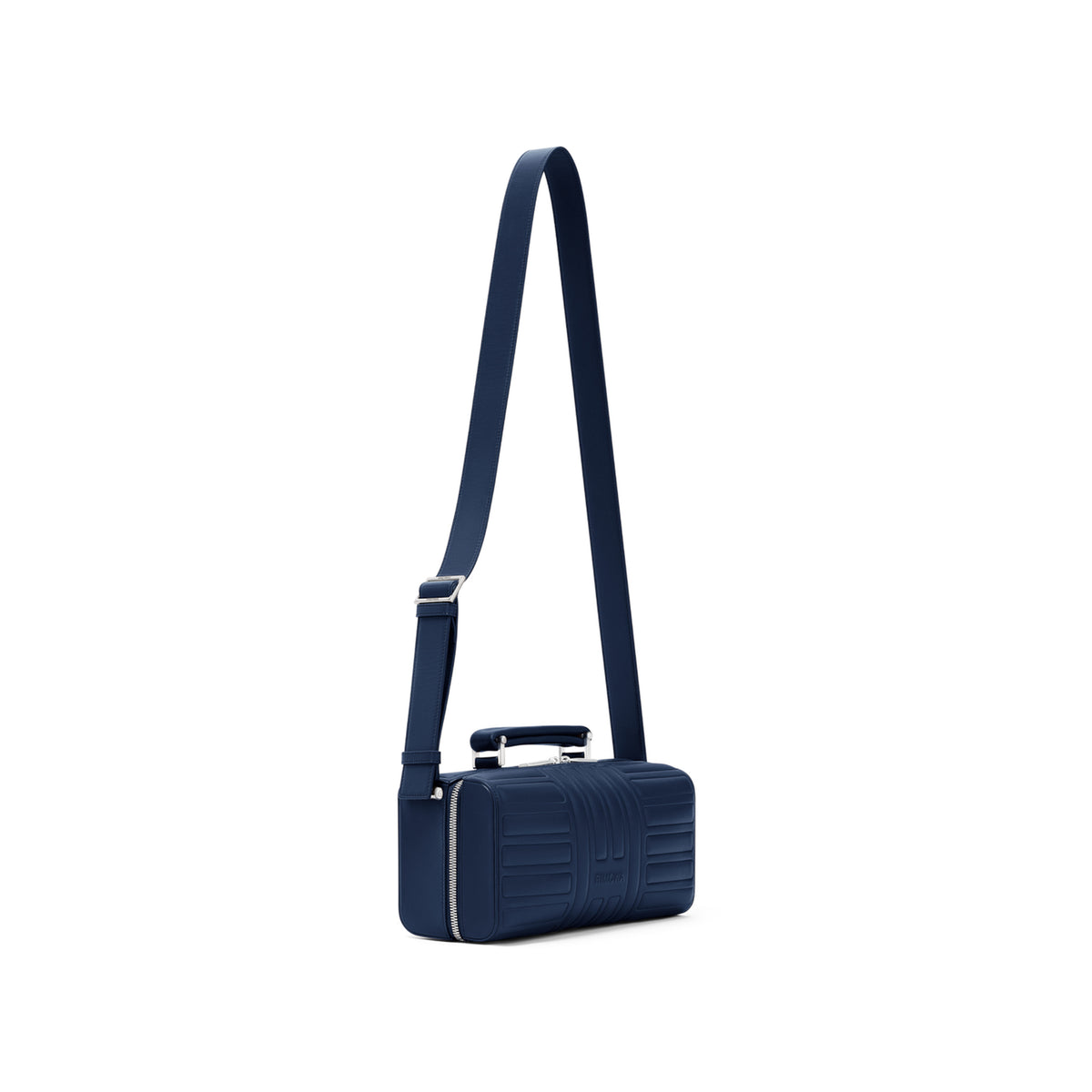 RIMOWA Groove Leather Cross-Body Bag Large — Ink Blue — view 4
