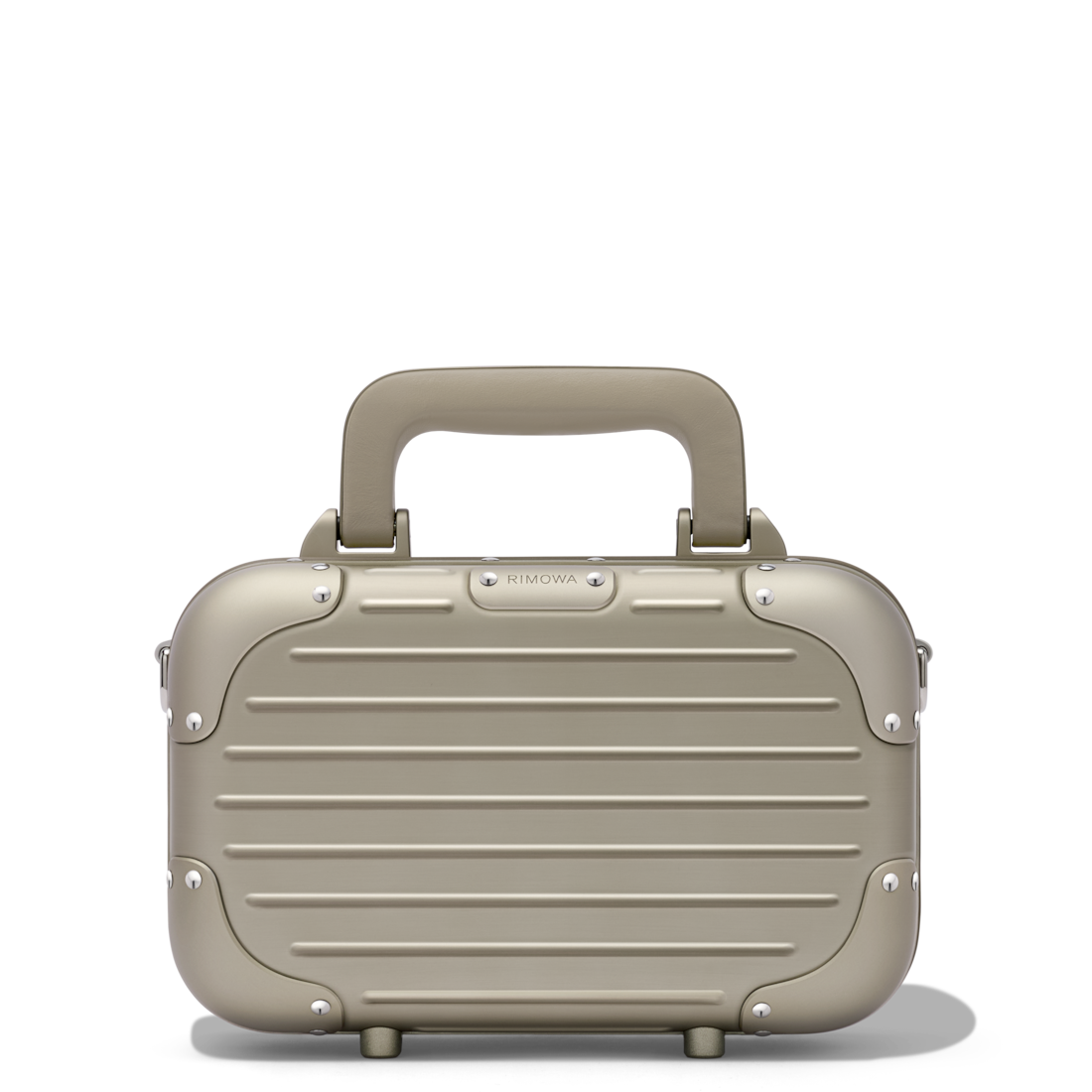 RIMOWA Aluminum Cross-Body Bag 16 — Titanium — view 1