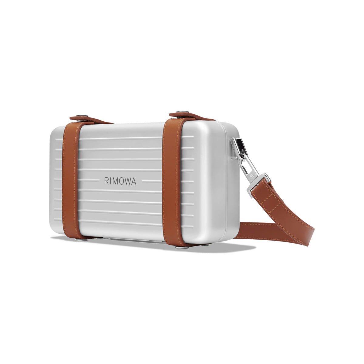 RIMOWA Personal Aluminum Cross-Body Bag — Silver — view 2