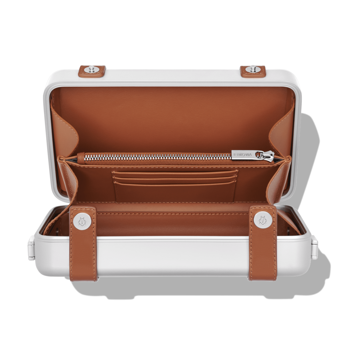 RIMOWA Personal Aluminum Cross-Body Bag — Silver — view 3