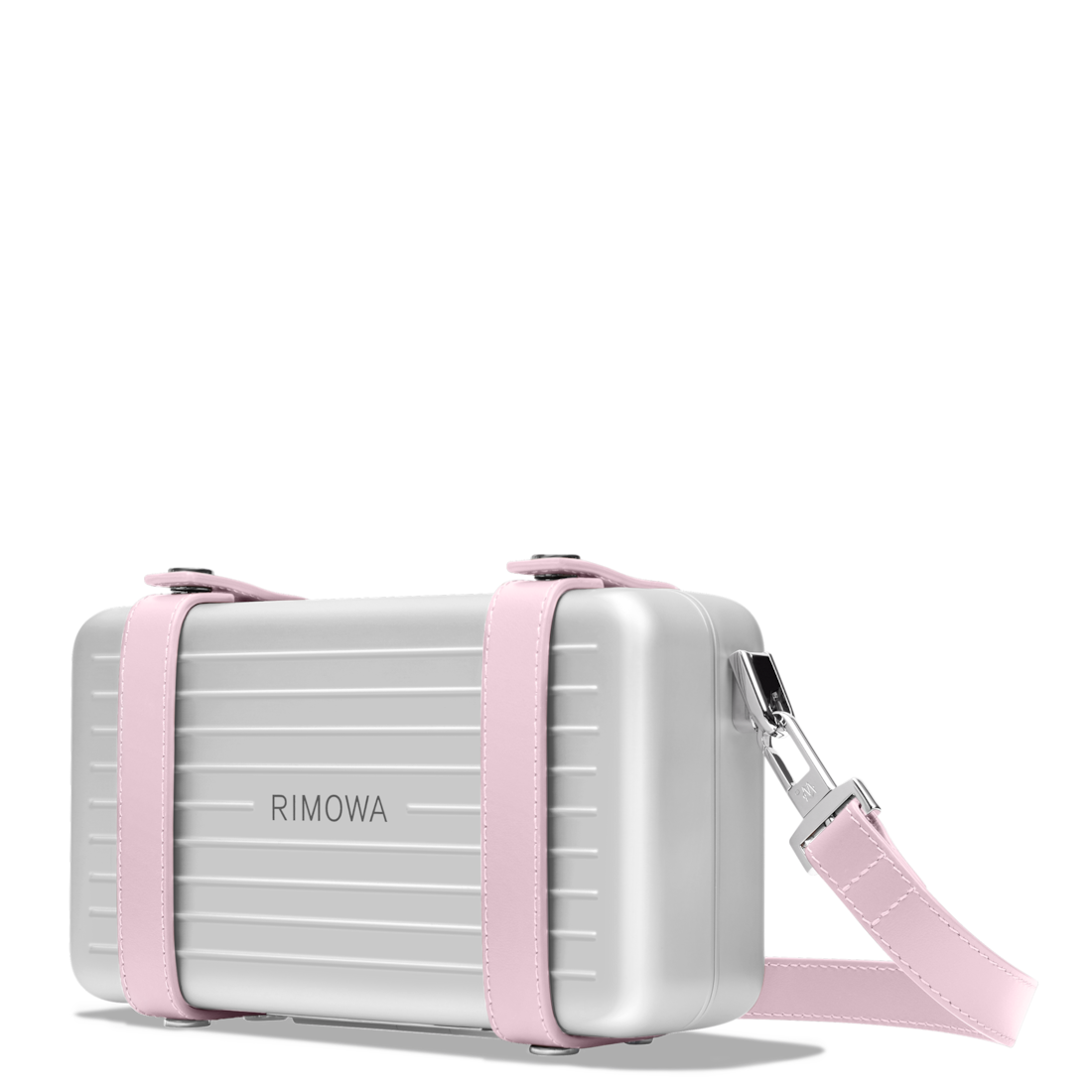 RIMOWA Personal Aluminum Cross-Body Bag — Ballerina pink — view 2