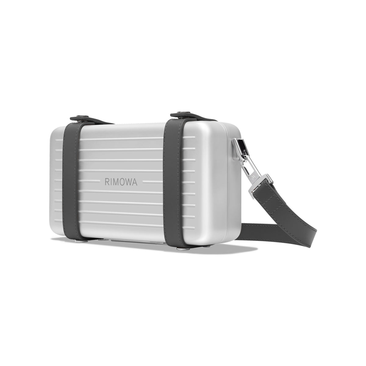 RIMOWA Personal Aluminum Cross-Body Bag — Slate Grey — view 2