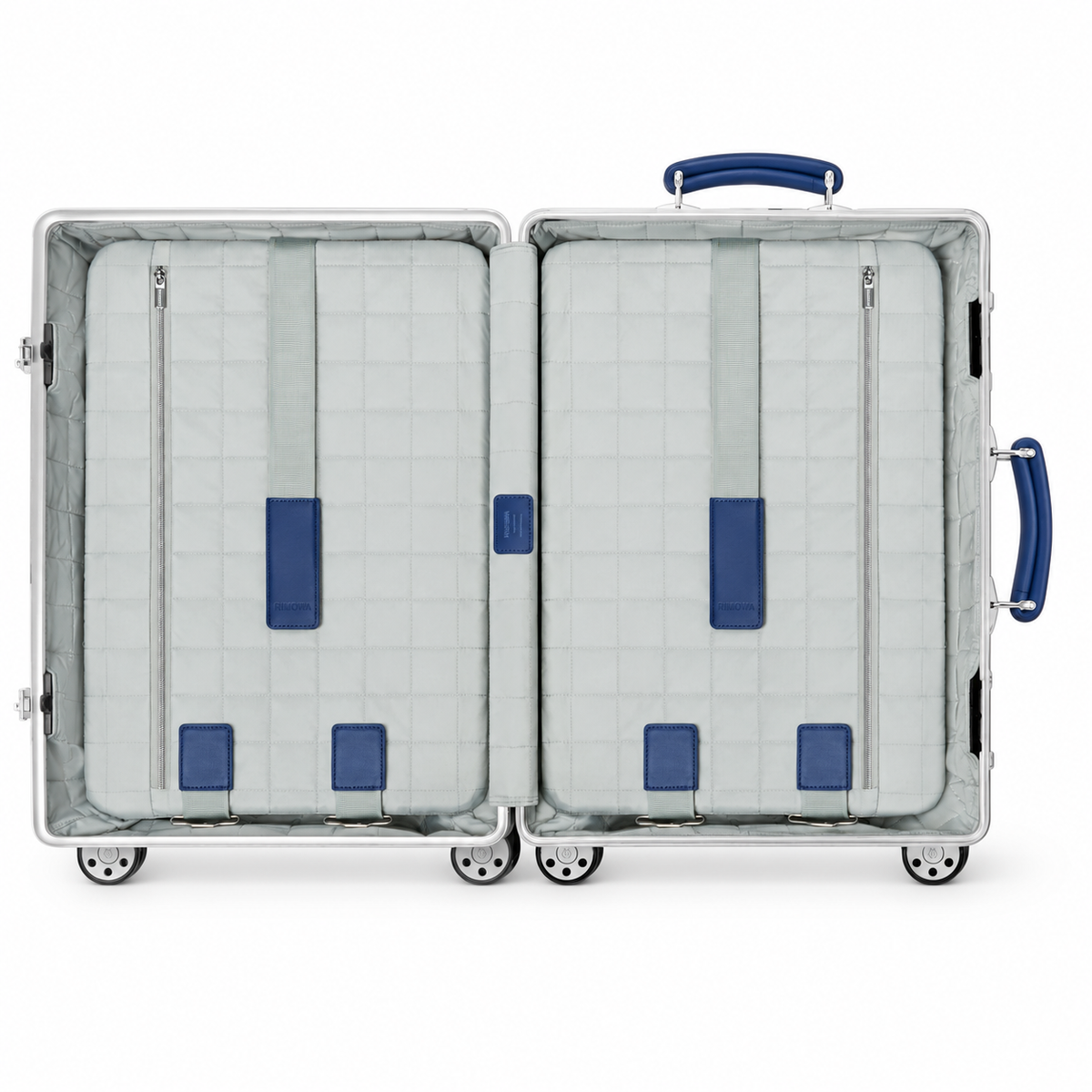 RIMOWA Classic Aluminum Grid Cabin Silver – interior