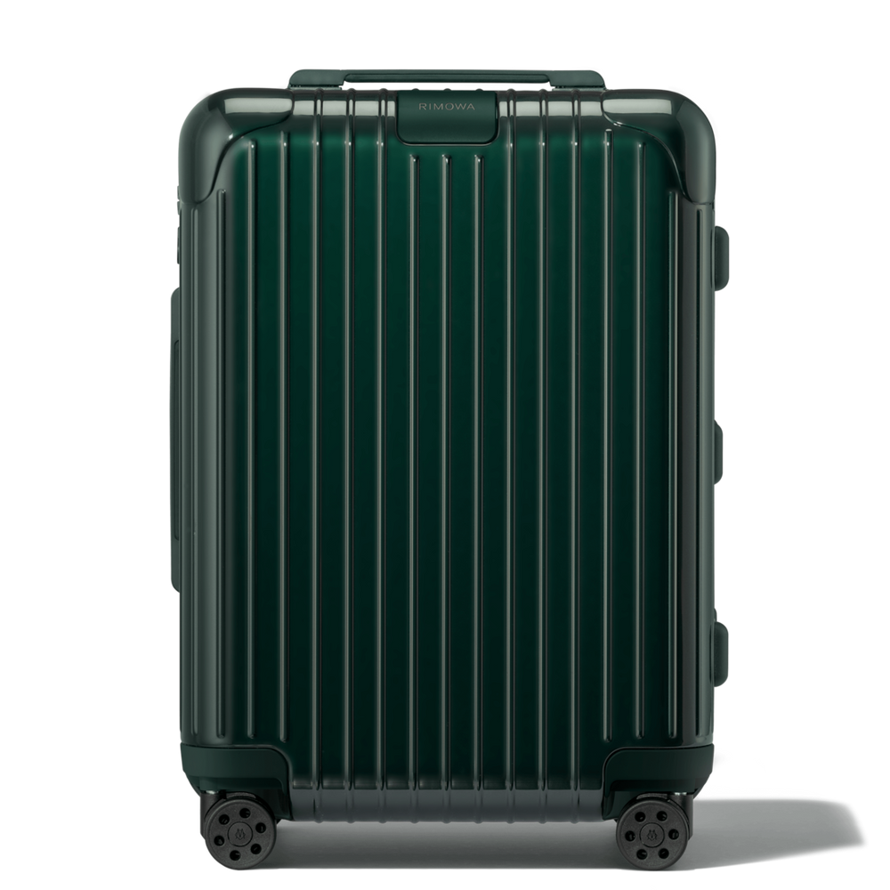 RIMOWA Essential Cabin – Gloss Green – view 1 on white background