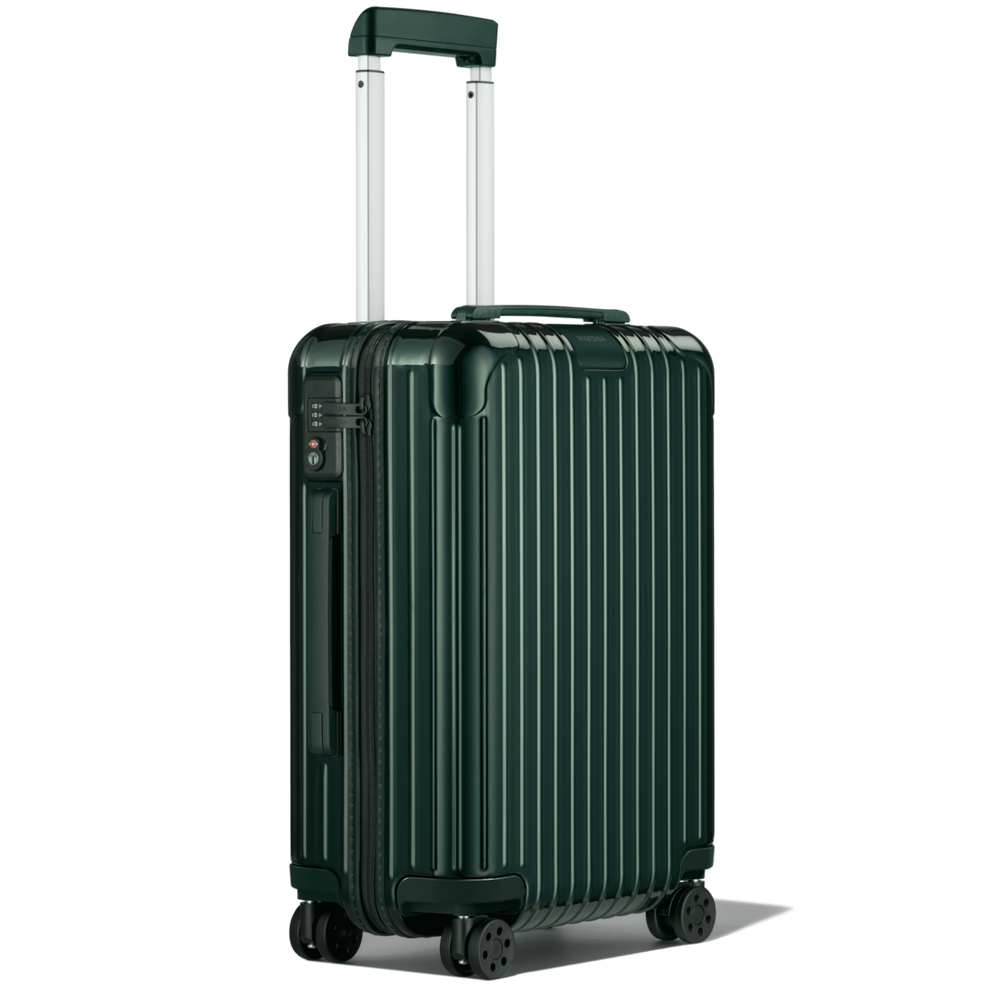 RIMOWA Essential Cabin – Gloss Green – view 2 on white background