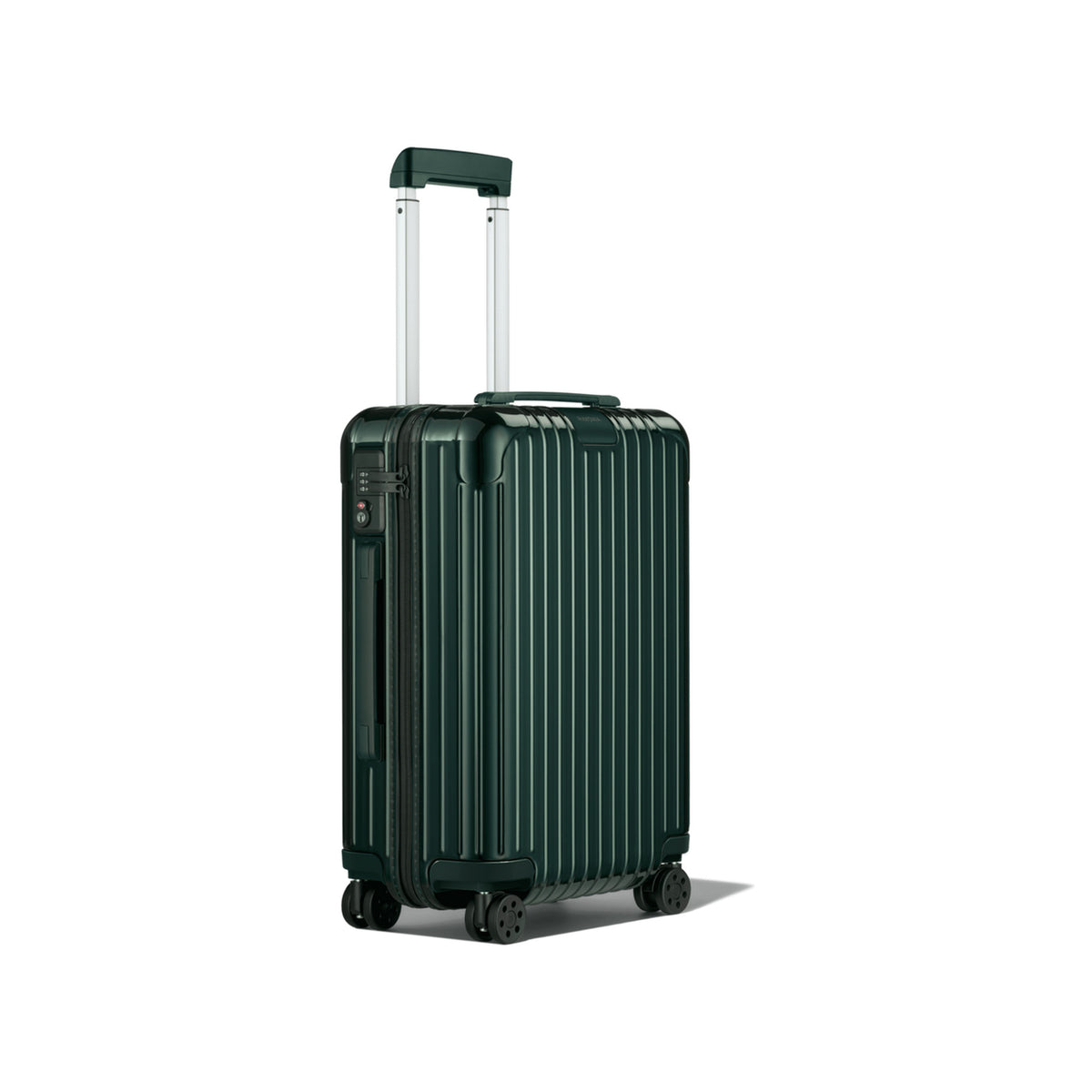 RIMOWA Essential Cabin – Gloss Green – view 2 on white background
