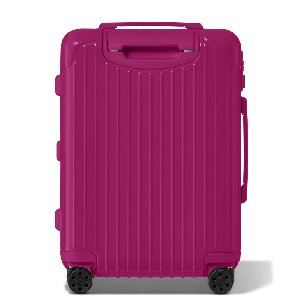 RIMOWA Essential Cabin – Gloss Magenta Purple – view 4 on white background