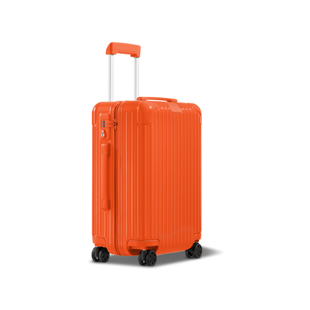 RIMOWA Essential Cabin – Gloss Orange – view 2 on white background