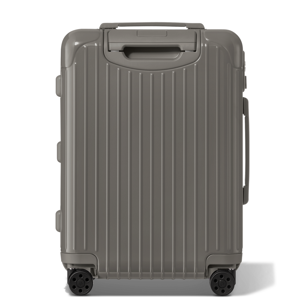 RIMOWA Essential Cabin – Gloss Slate Grey – view 3 on white background