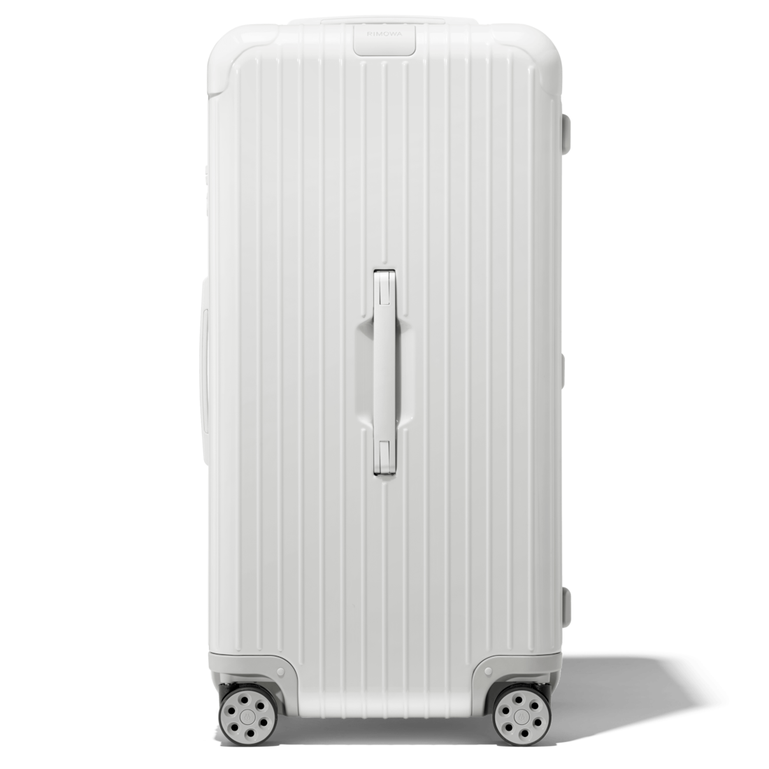RIMOWA Essential Trunk Plus – Gloss White, product view 1