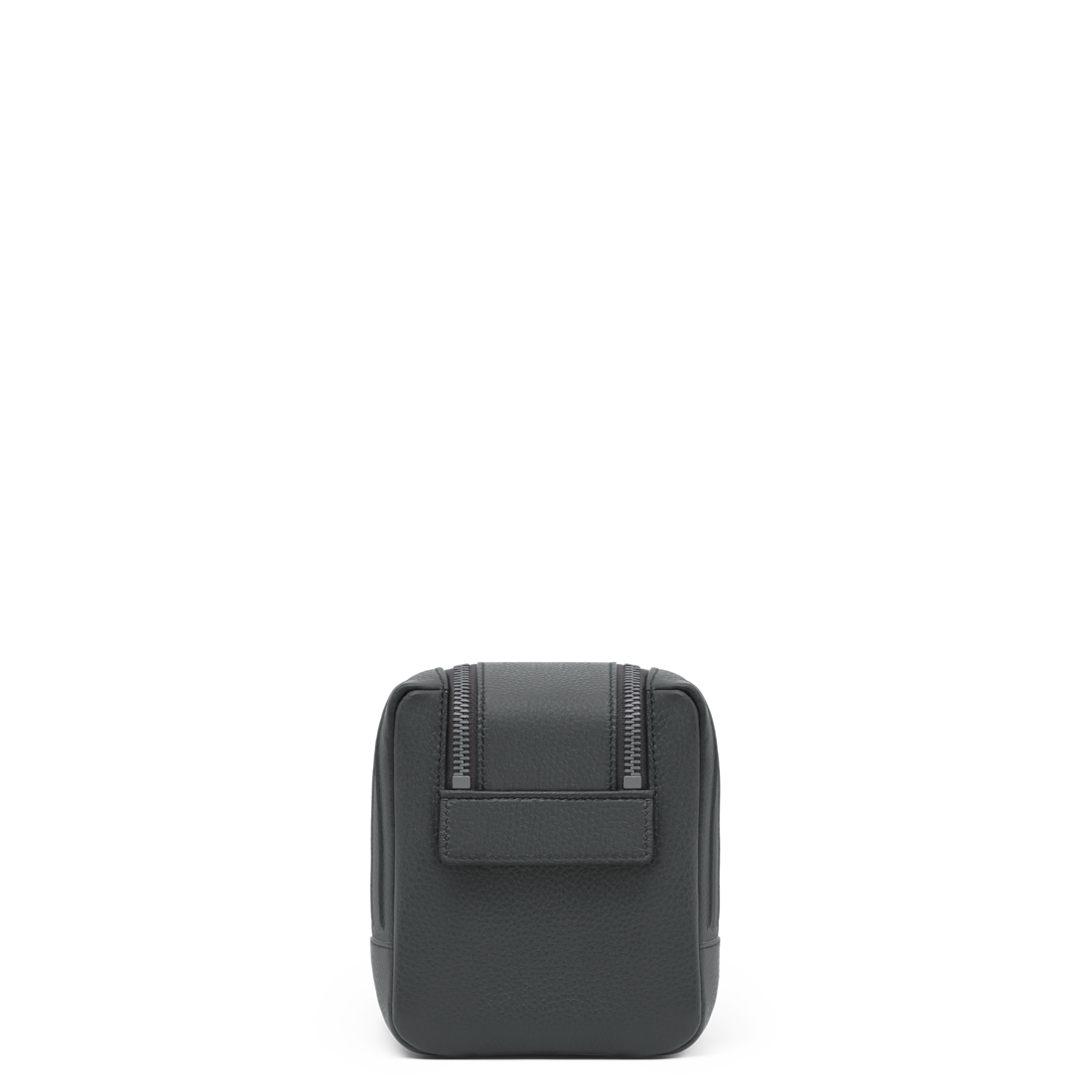 RIMOWA Never Still Leather Toiletry Bag Anthracite Grey — side view
